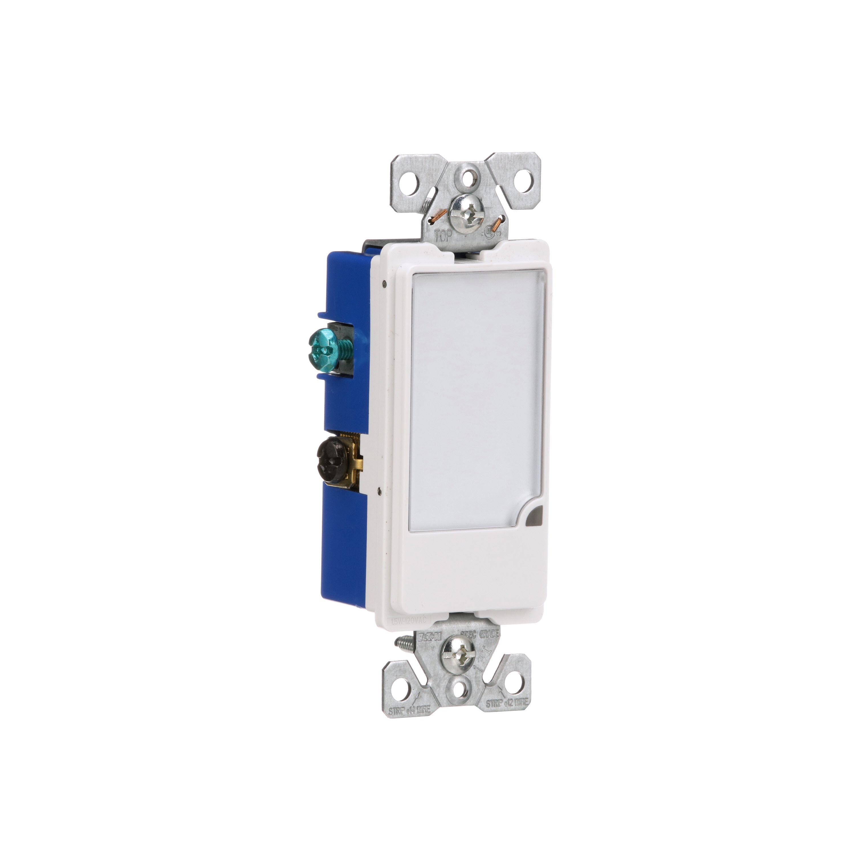 Eaton 15 Amp 125 volt Residential Commercial Decorator Full Night Light White 7737W KB LW at Lowes