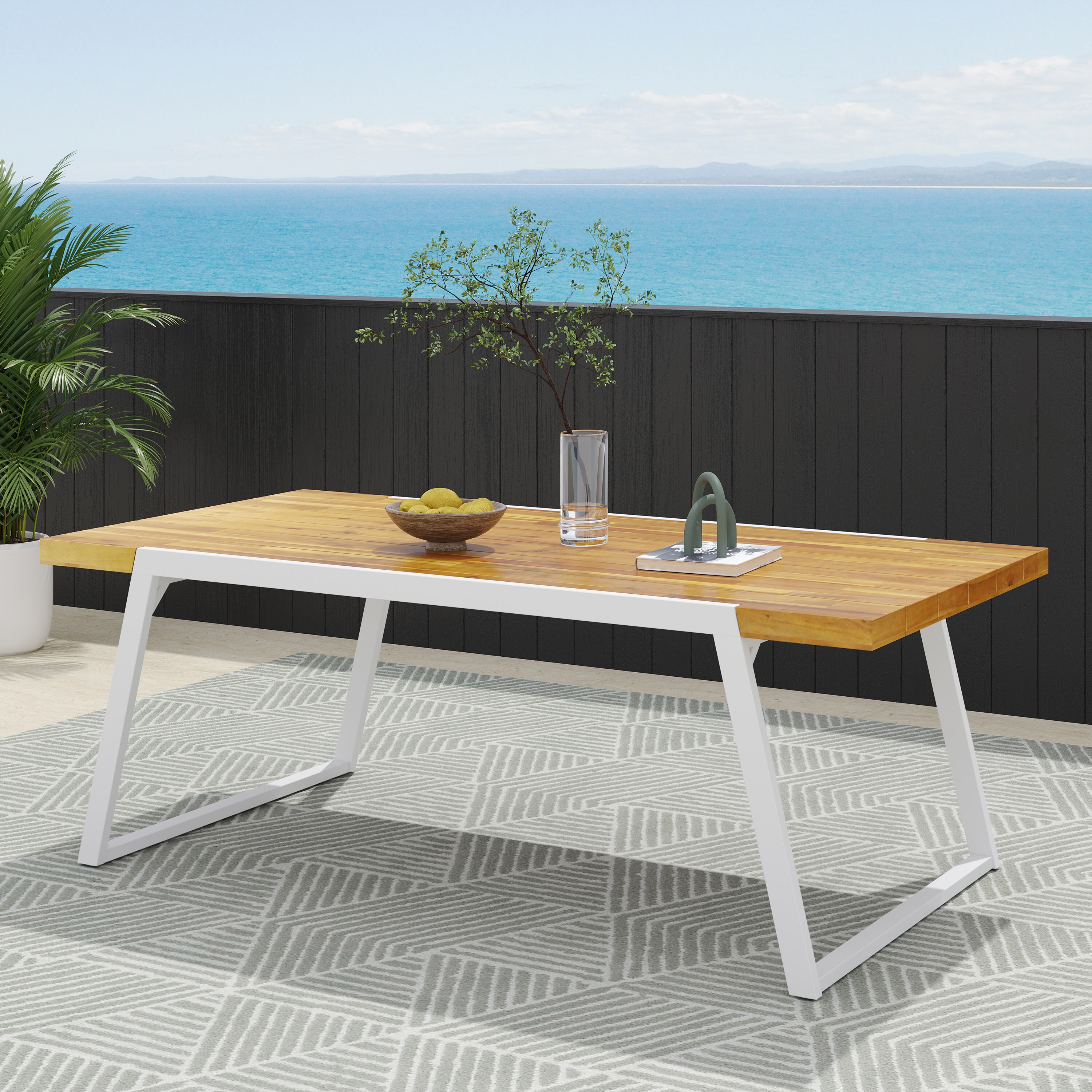 LOVMOR SF-WO-74311.00WHI Patio-Tables - View #6