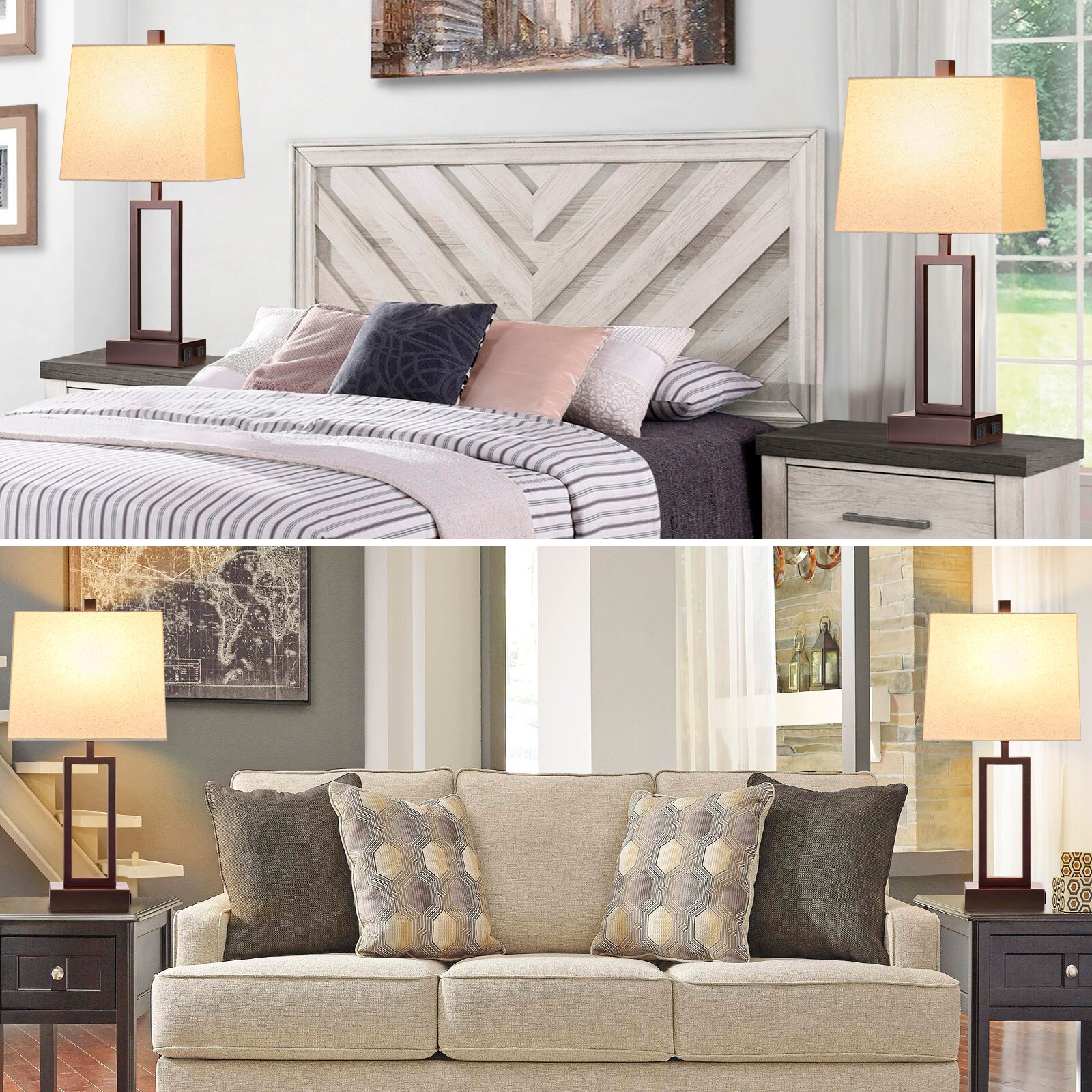 UrFurnishings TD-269 Table-Lamps - View #9