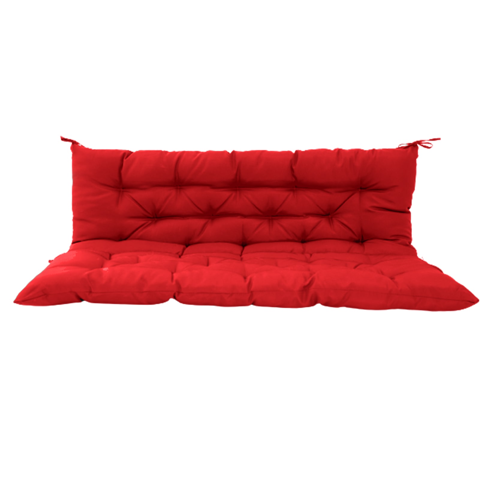 XXLYY DIANZ24 porch swing cushion 47-in x 40-in Red Porch swing cushion