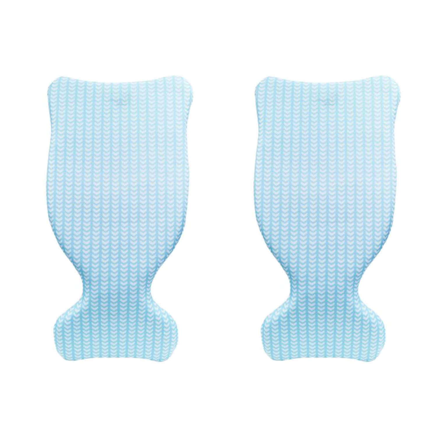 Magic Time International  Saddle Pool Float Blue with Chevron Pattern (2 Pack)