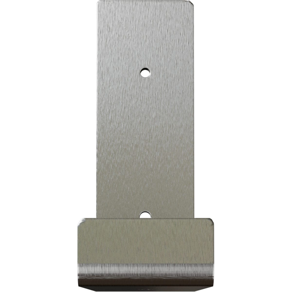 Urban Industrial 6" Stainless Steel Shelf Bracket for Modern Decor