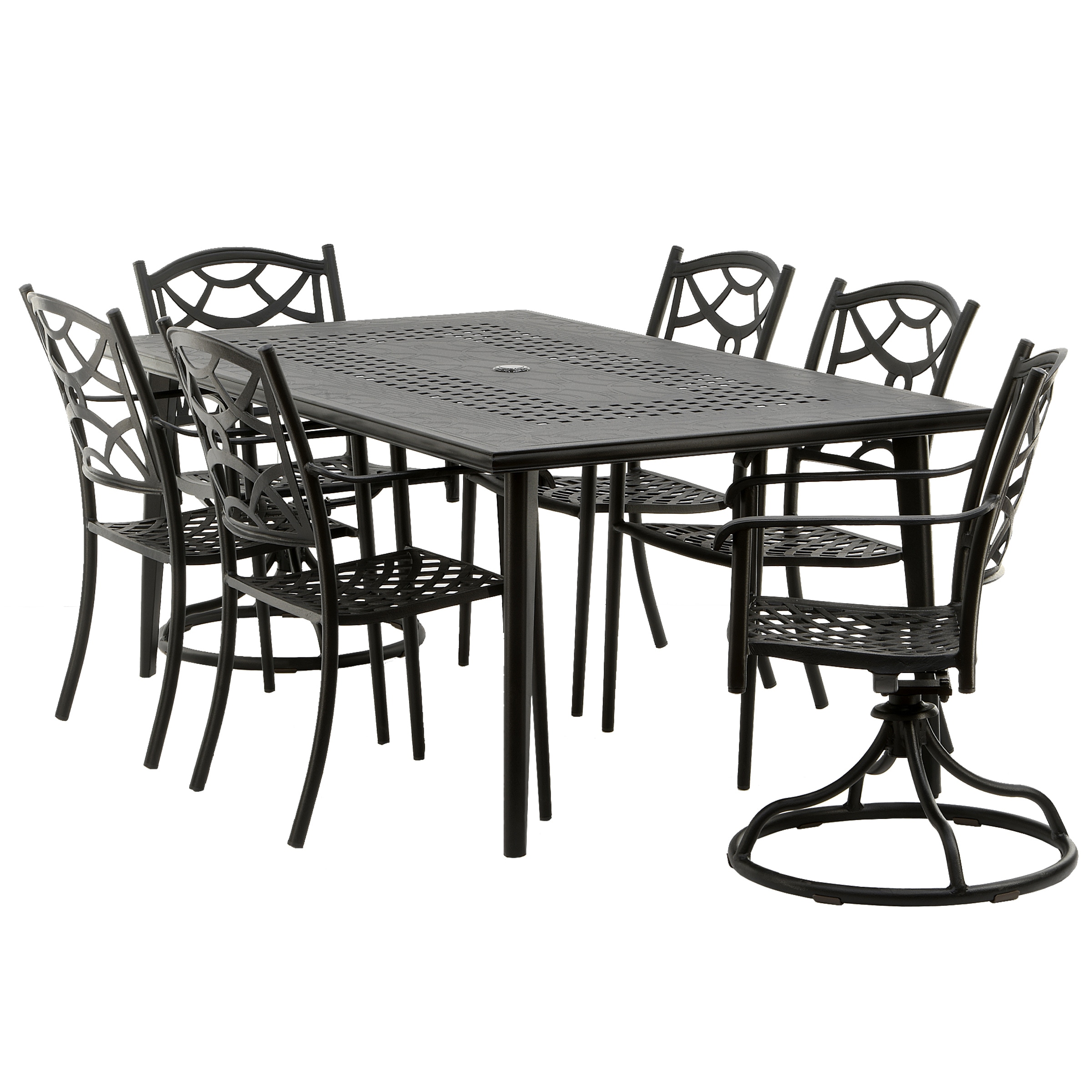 National Outdoor Living Aluminum Patio Dining Sets At Lowes Com   49647258 