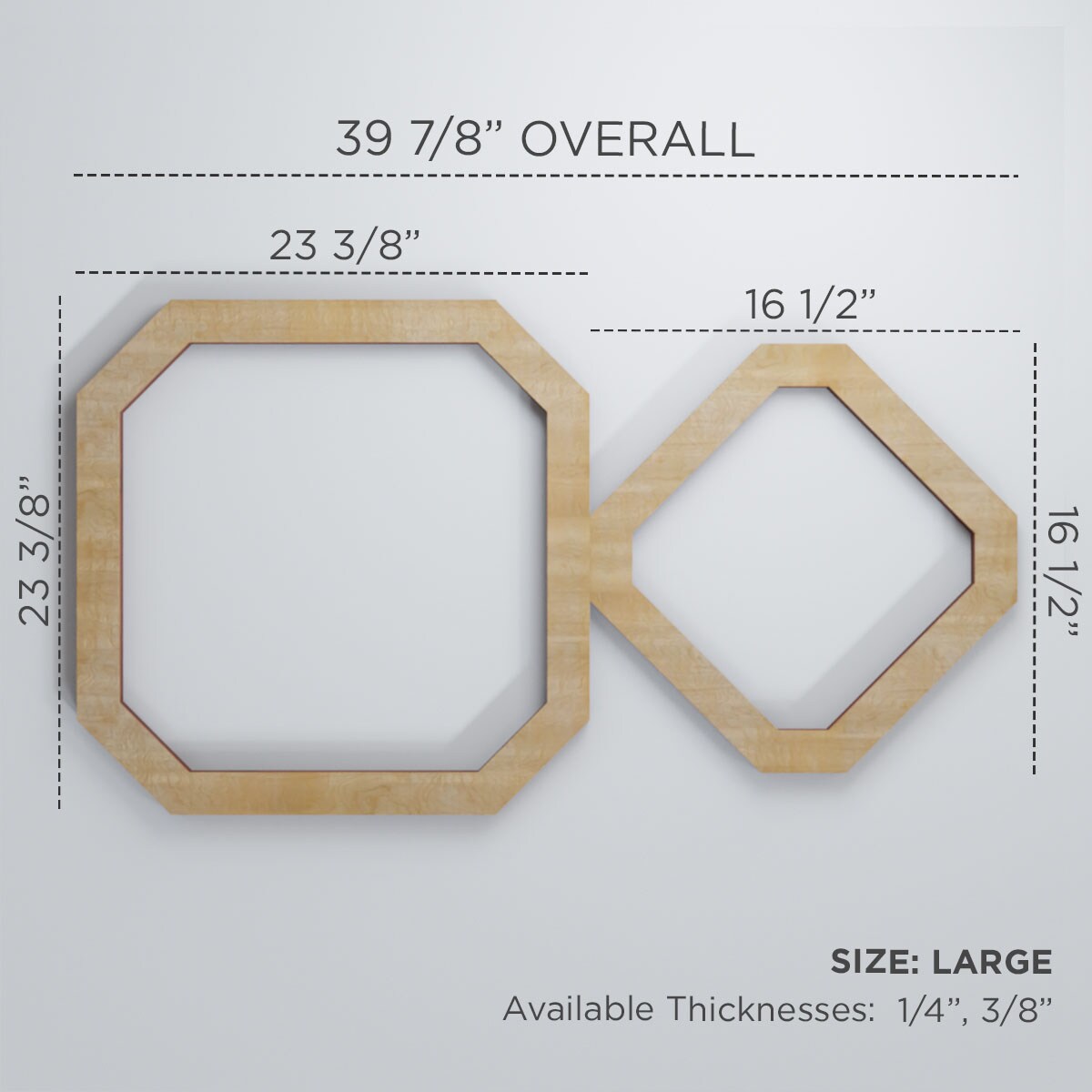 Ekena Millwork WALW24X24X0375LKHMF Wall-Panels - View #3
