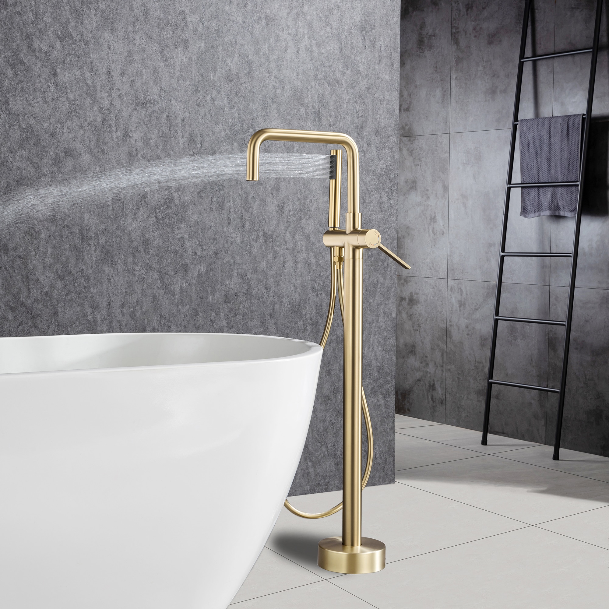 Kahomvis TC-QPW6-9084 Roman-Tub-Faucets - View #4
