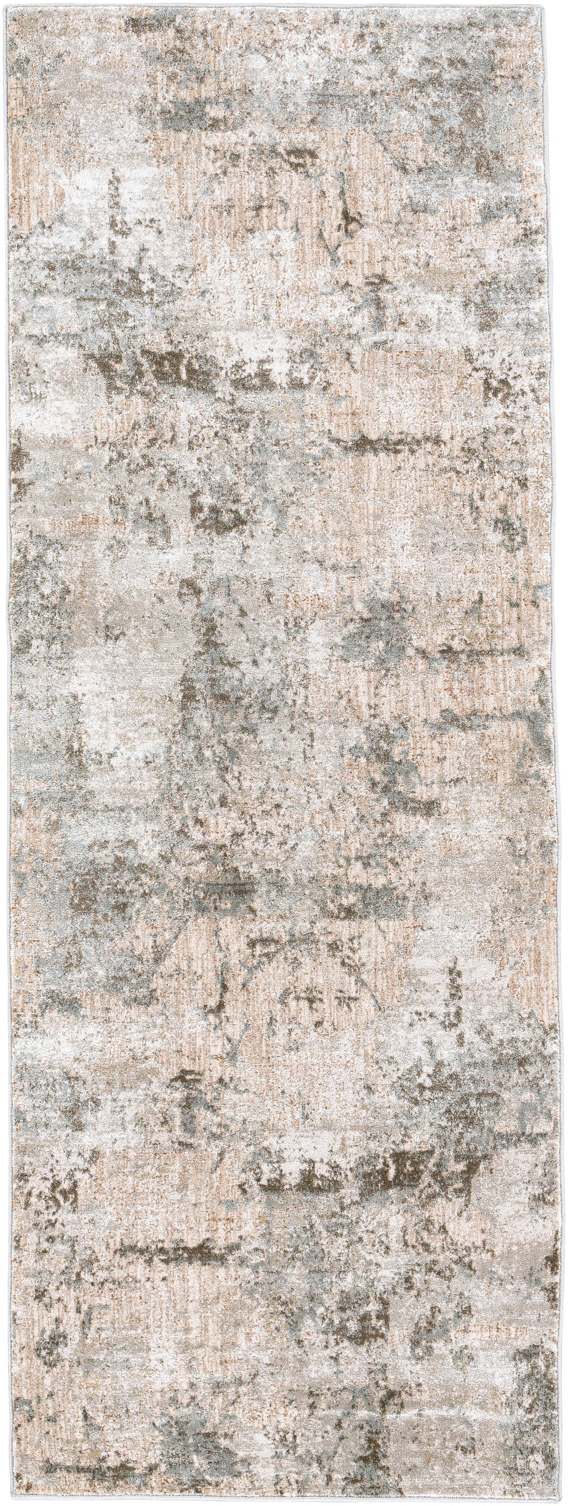 Surya BWK2308-2710 Brunswick 3 x 10 (ft) Polyester Dark brown Rectangular Indoor Abstract Mid-Century Modern Area rug