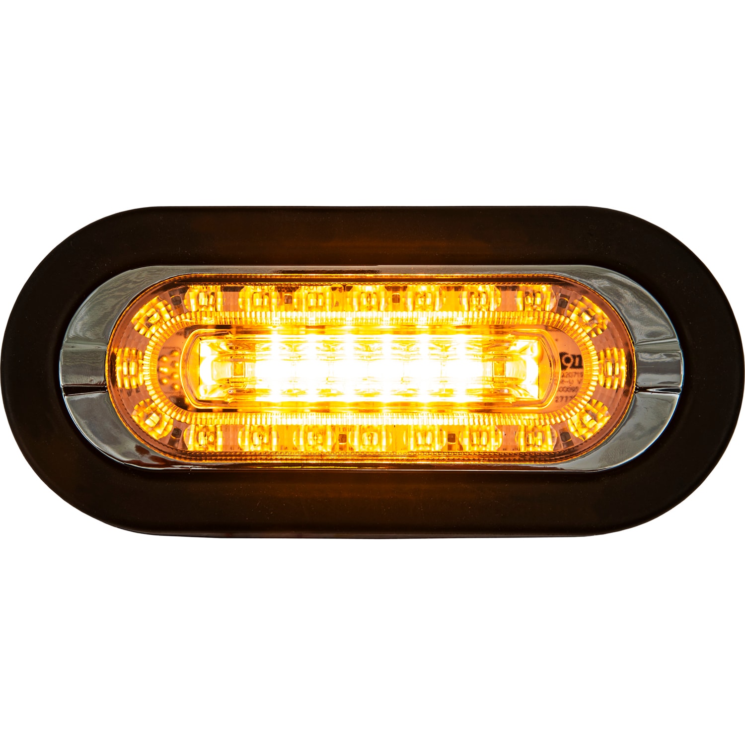 Buyers Products 5626026 6 in. Combo Marker with Strobe Light Amber LED strobe light
