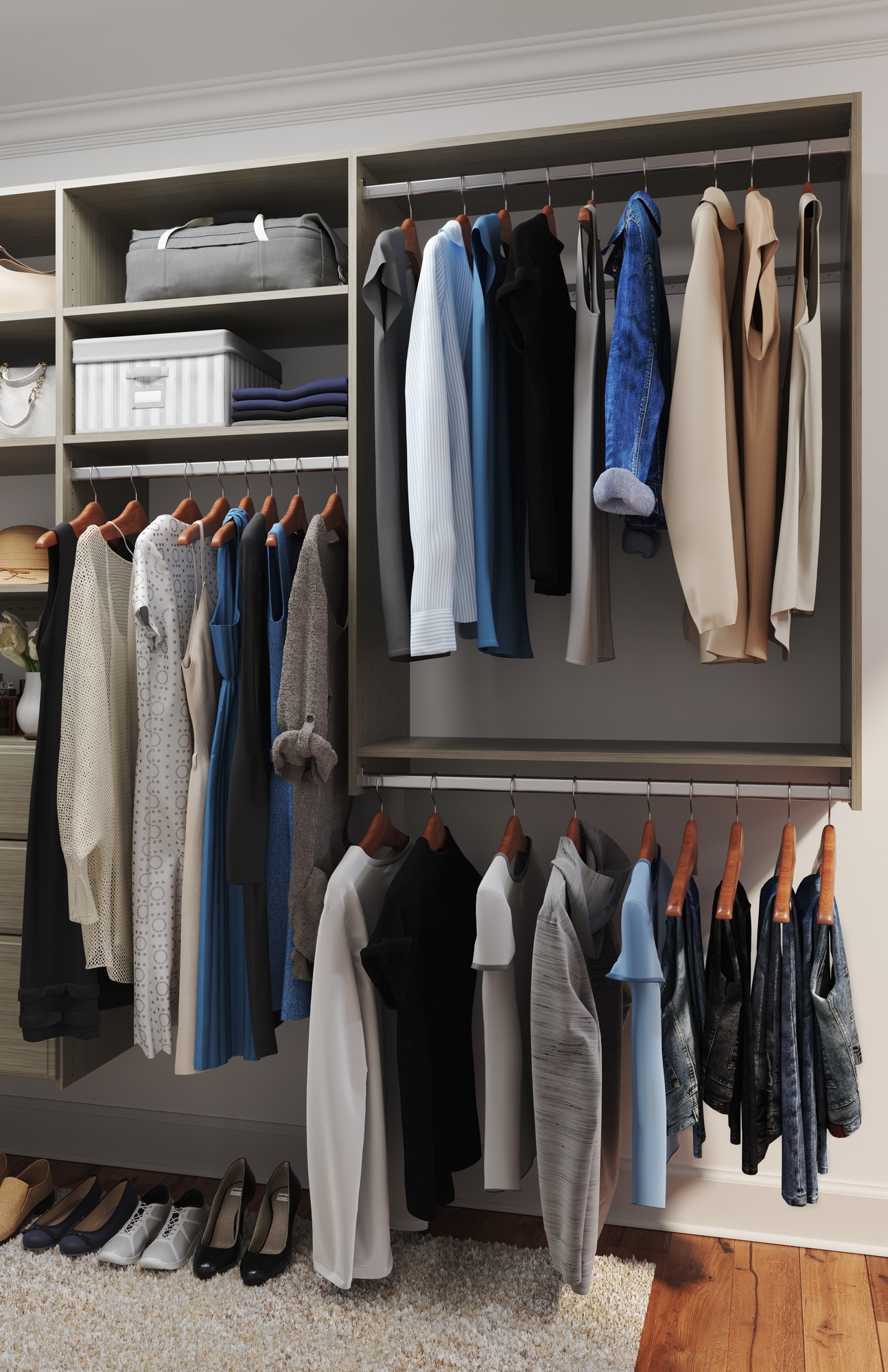 Organized Closet in 5 Easy Steps • Everyday Cheapskate