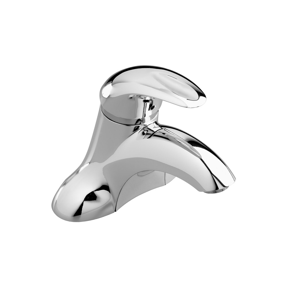 American Standard 7385004.002 Reliant + Polished chrome 4-in centerset 1-handle WaterSense Low-arc Commercial/Residential Handle Bathroom Sink Faucet