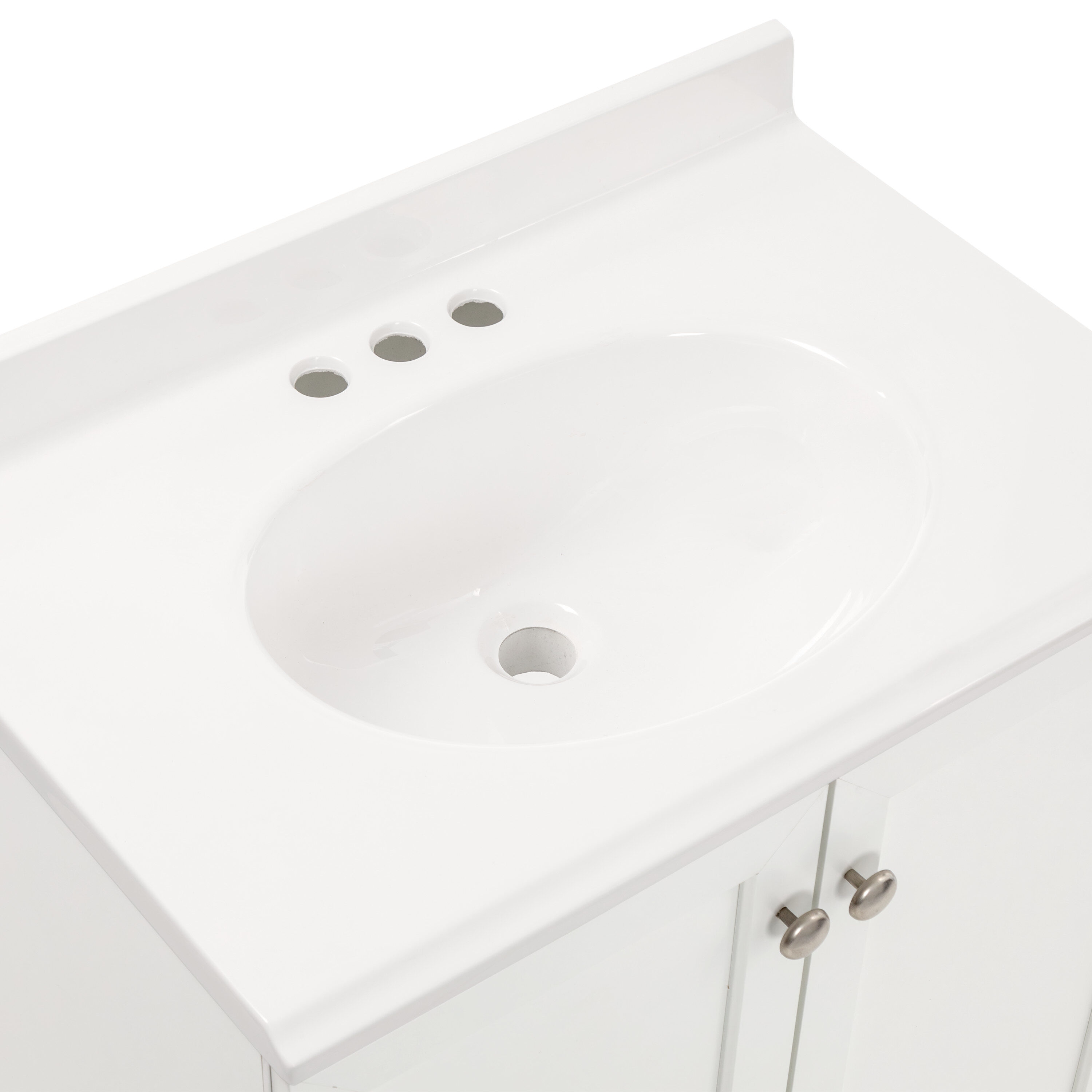 Project Source W063624P2-WH Bath-Vanity-Combo - View #2