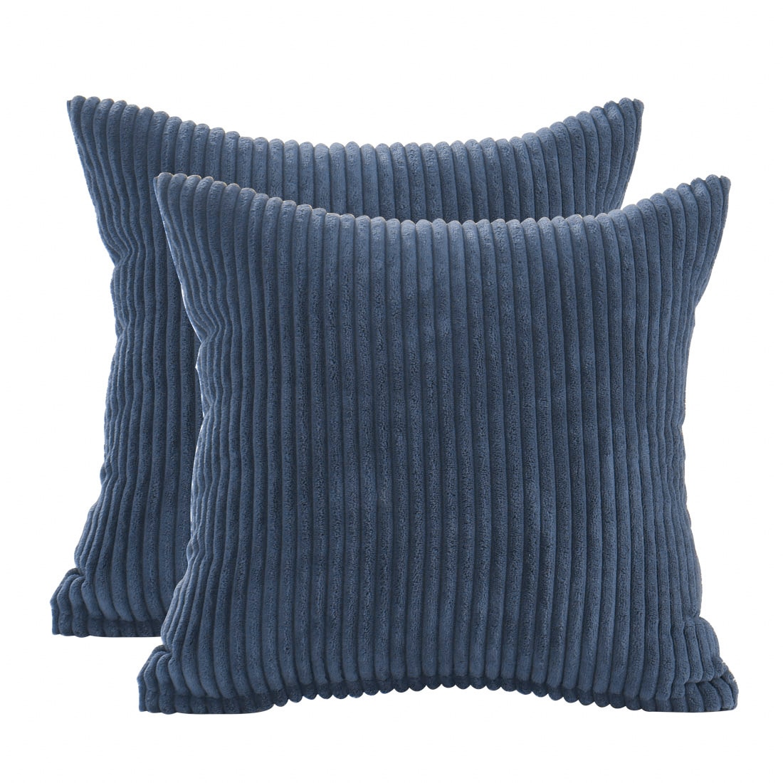 Unique Bargains - 2pcs Square Throw Pillow Cushion Covers Pillow Case W Zipper Car Living Room So...