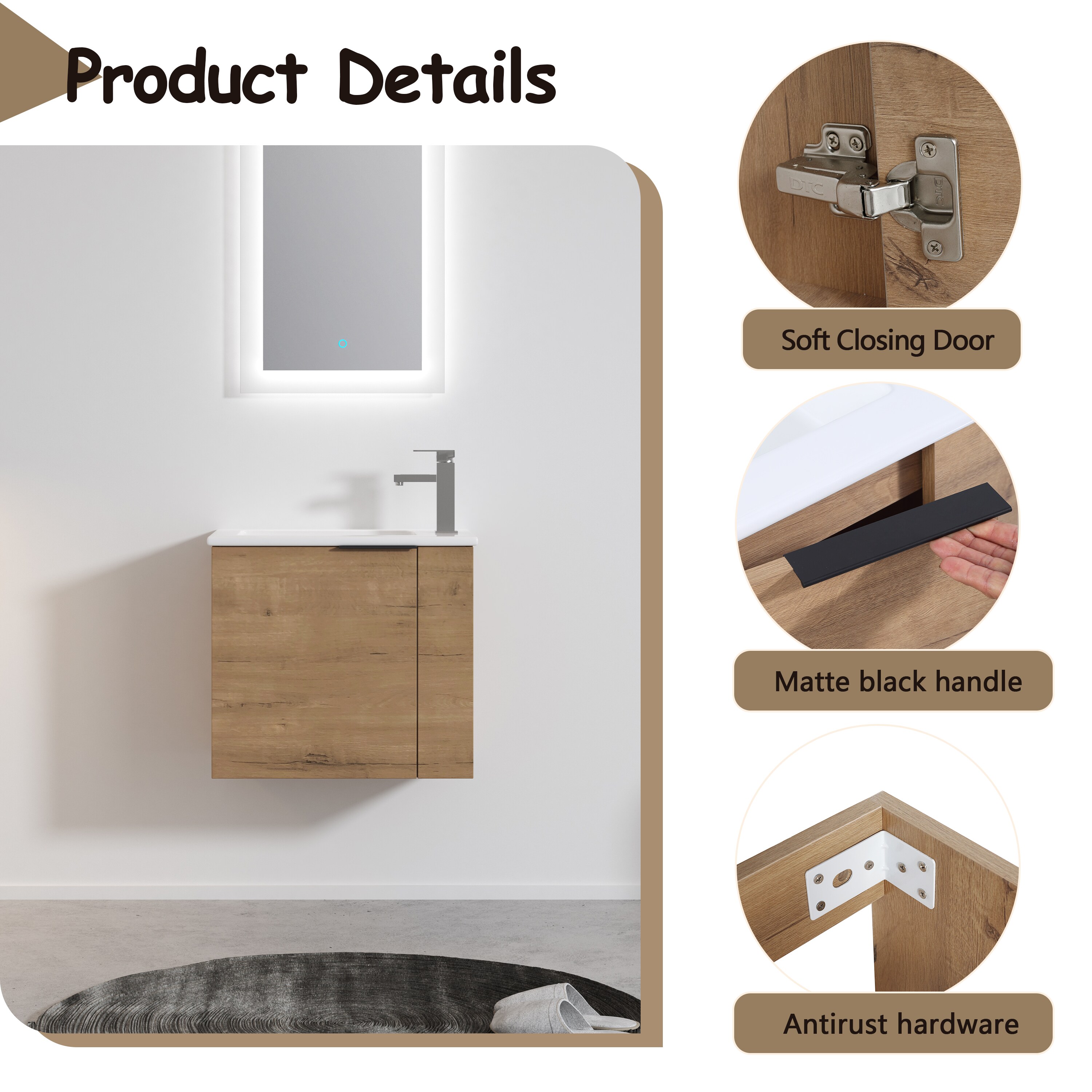 Tatayosi JL-99968770 Bath-Vanity-Combo - View #4