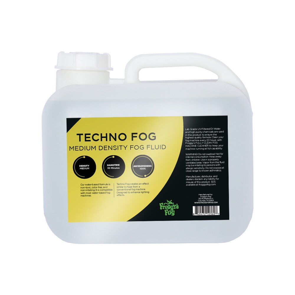 Froggy's Fog DS-TF-2 Techno Fog Medium Density Commercial/Residential Grade Fog solution