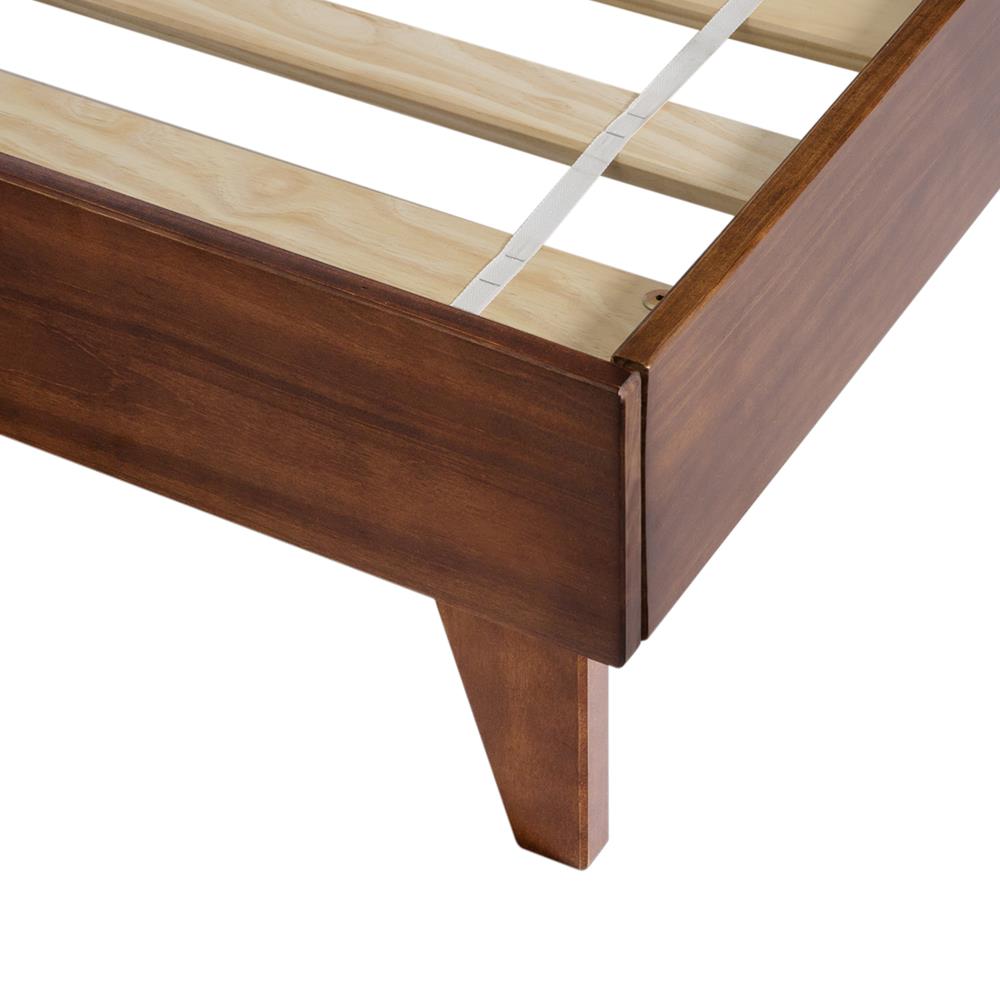 Walnut Queen Platform Bed at Lowes.com