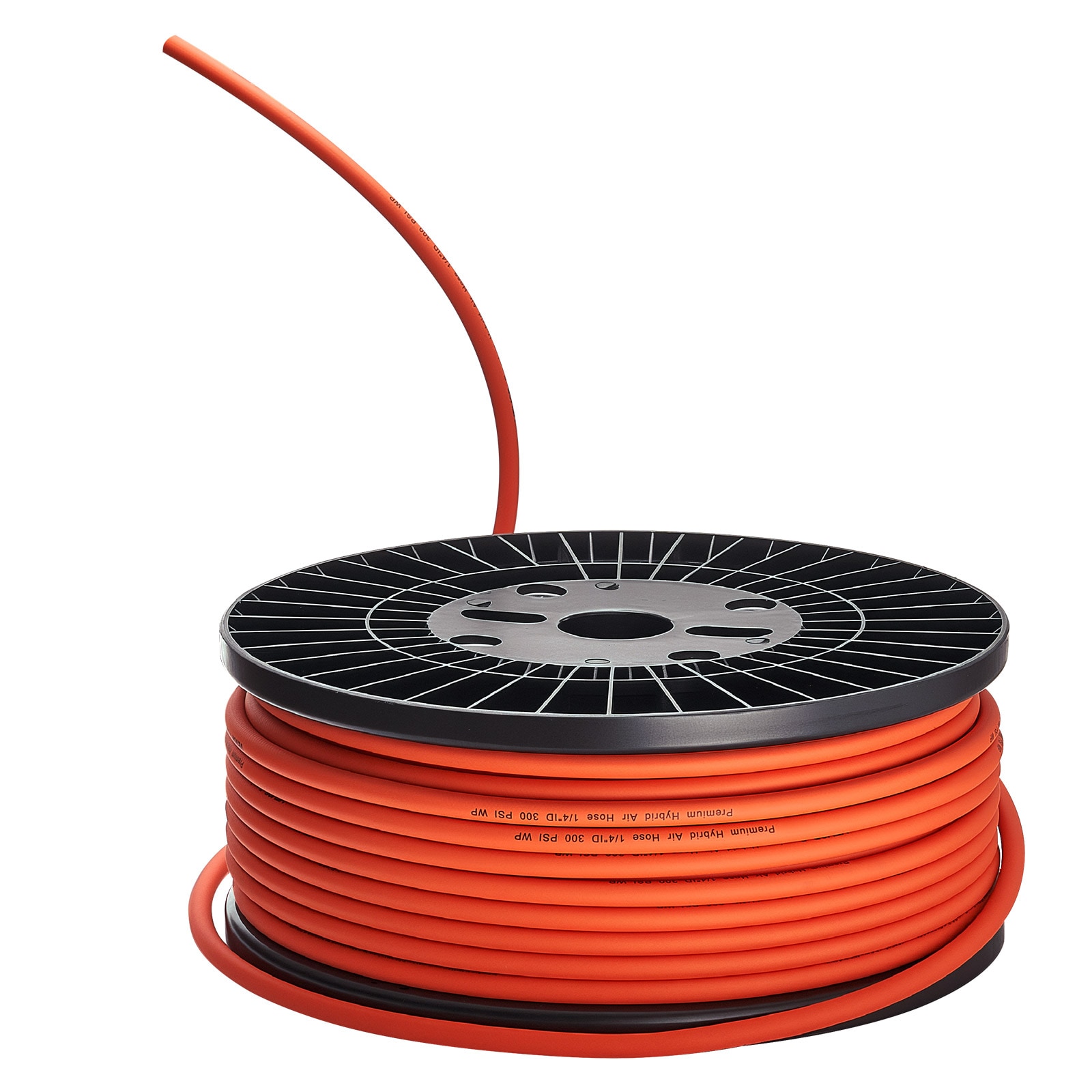 VEVOR - Air Hose 1/4in x 250ft Hybrid Air Hose Lightweight Kink Resistant Pneumatic Hoses with Th...