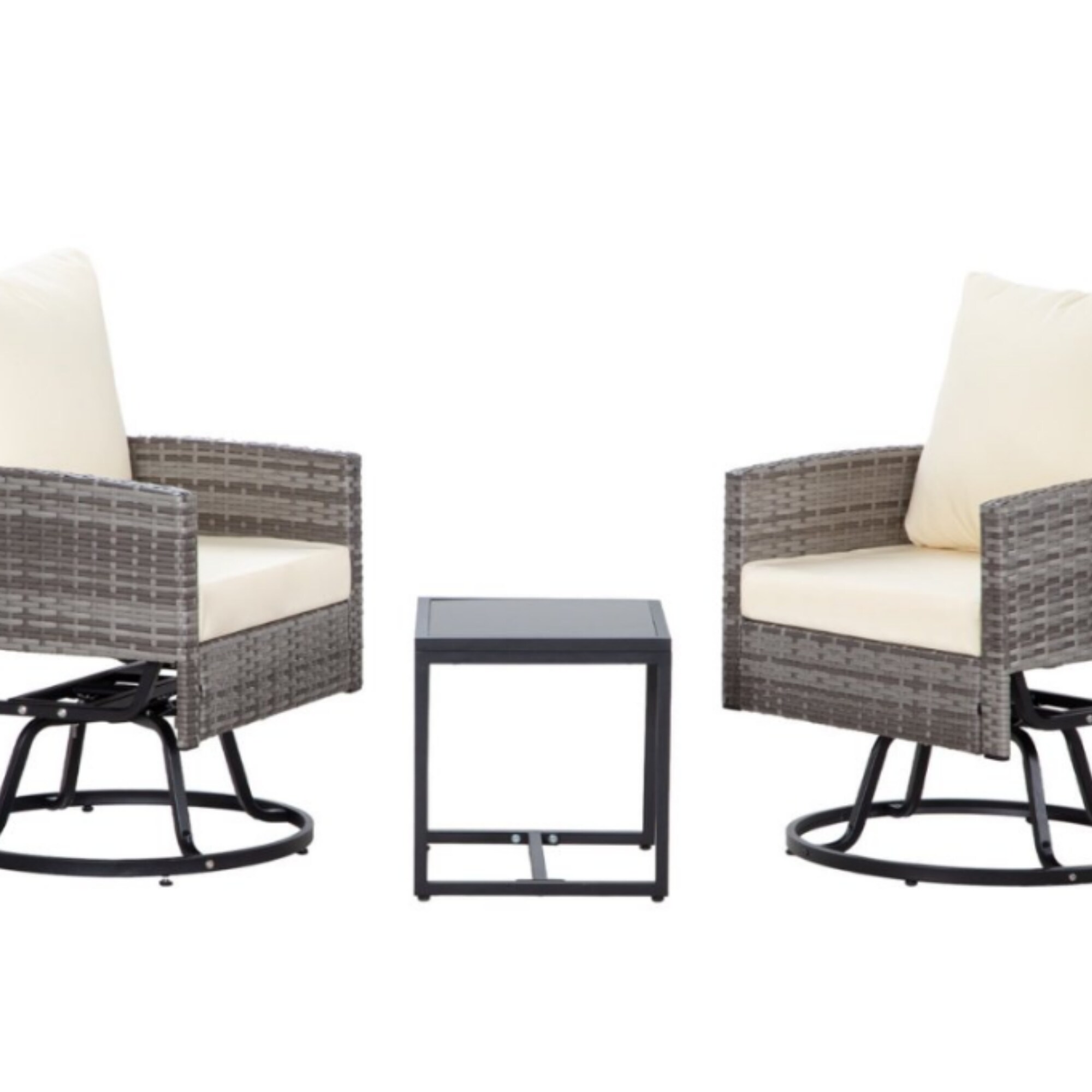 Runesay AJ33 Modern Gray Accent Chair