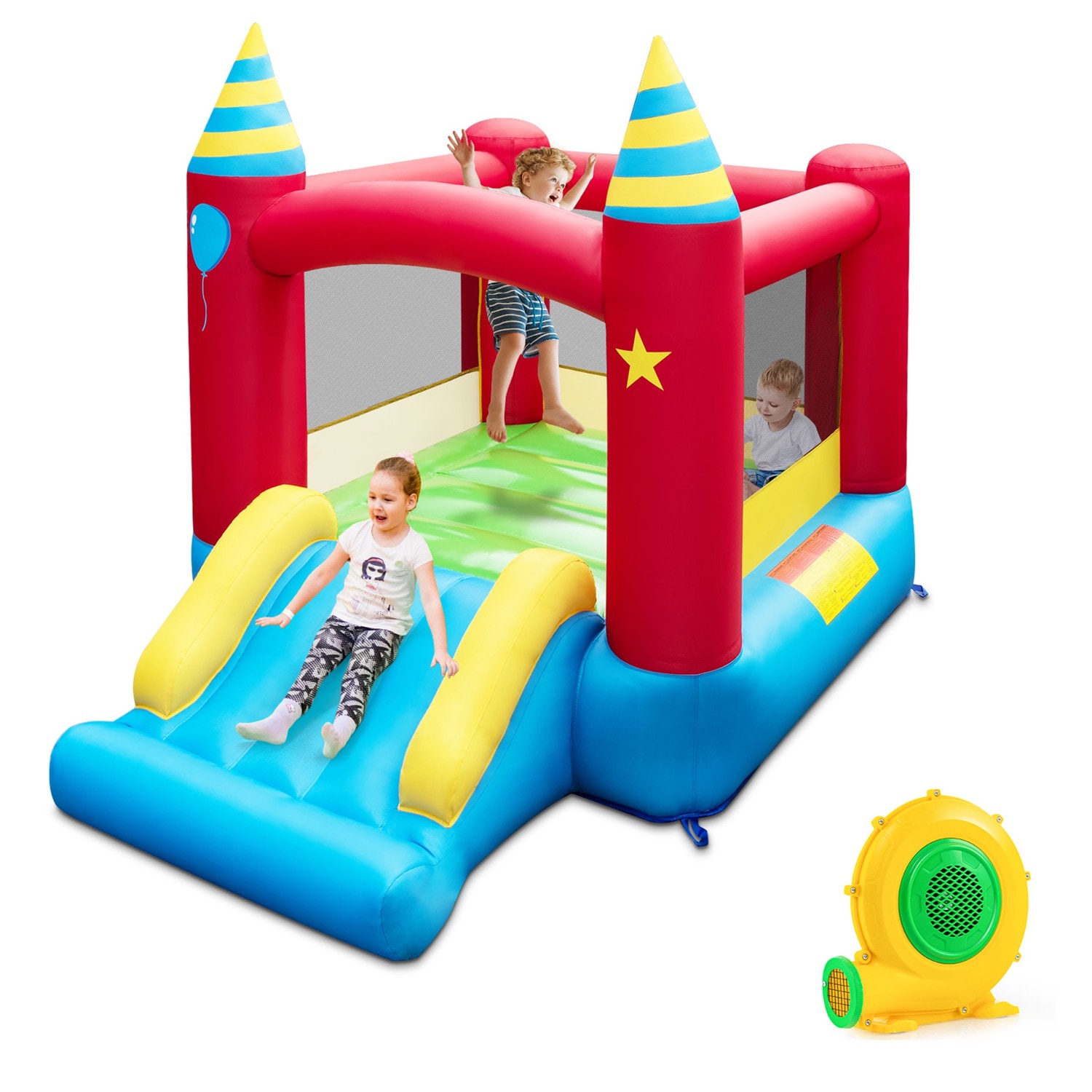 Costway CSHY001127 Bounce-Houses - View #9