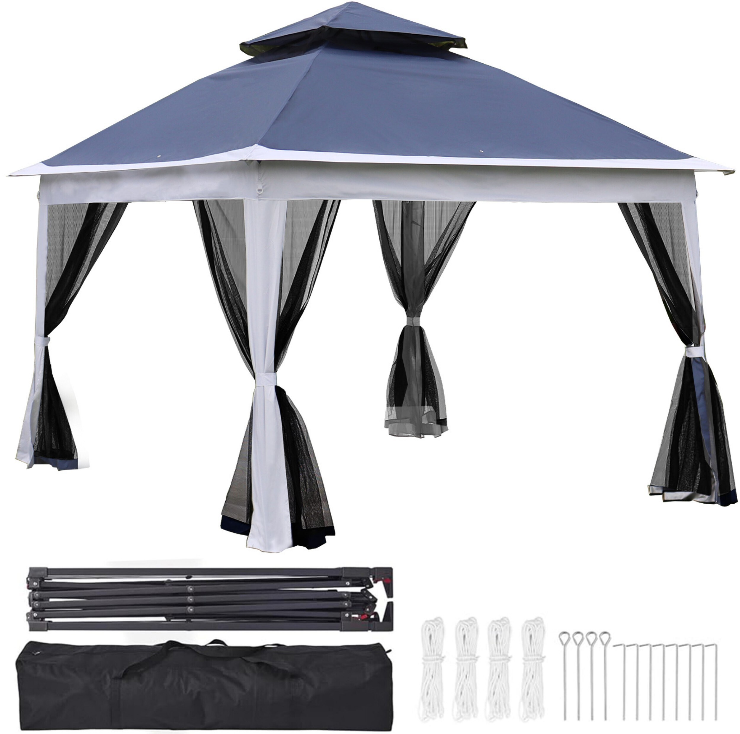 Miki Shinly BY-8164-56QI Wood-Resin-Gazebos - View #3
