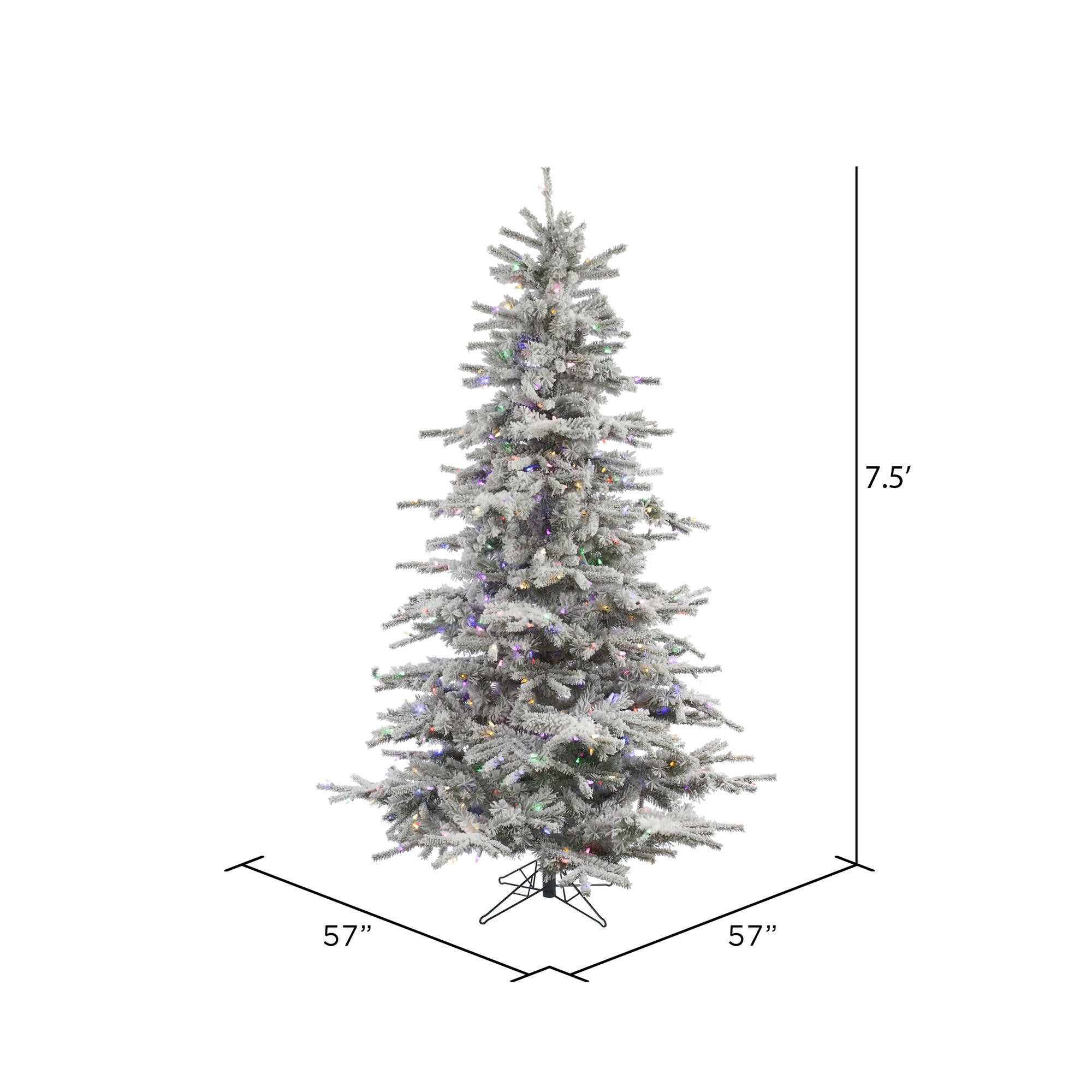 Vickerman A861877LED Artificial-Christmas-Trees - View #3