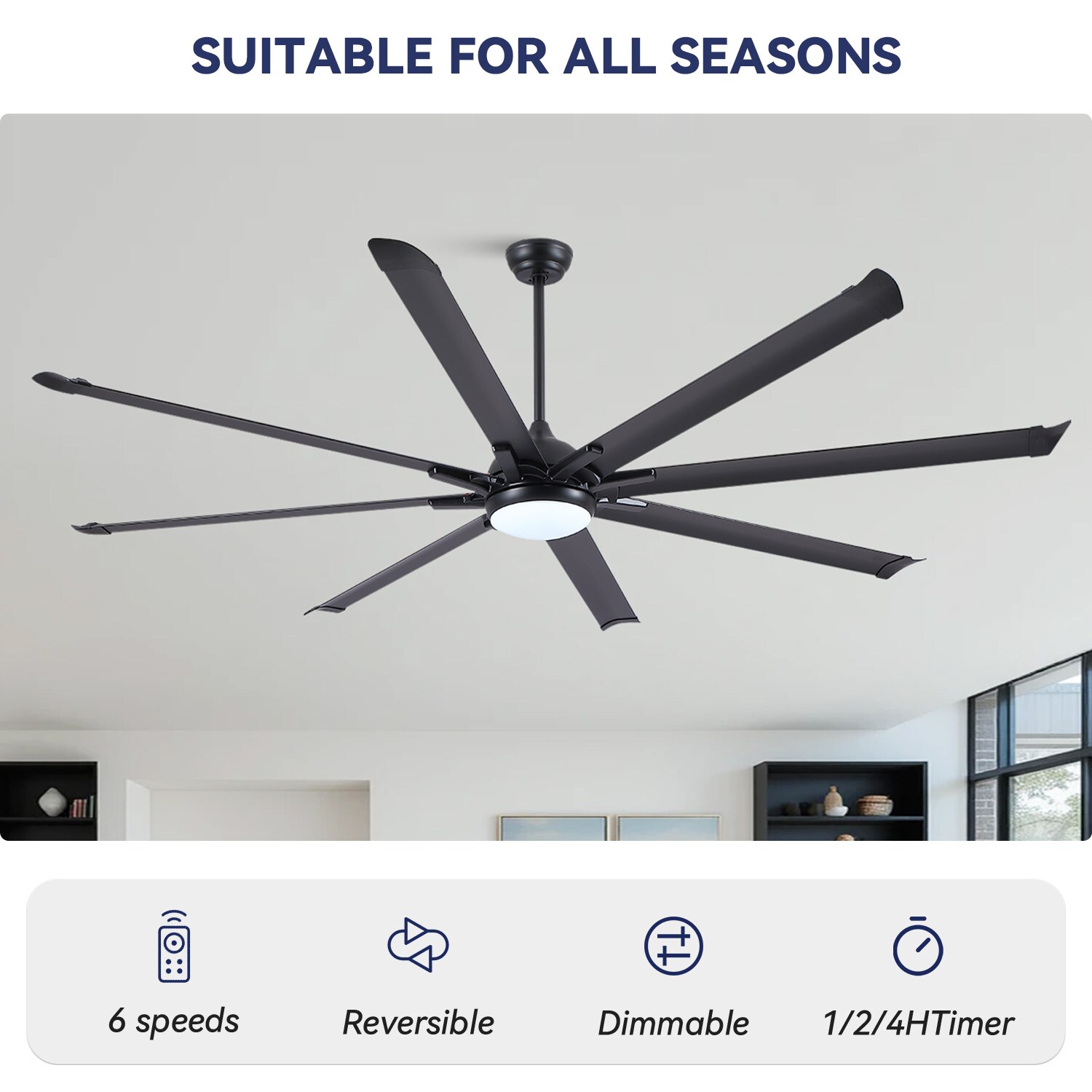 Kviflon LS9001-84 Ceiling-Fans - View #3