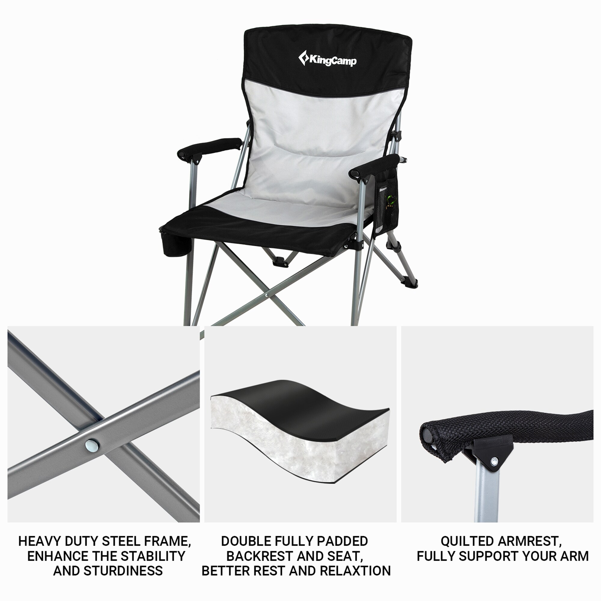 KingCamp 314665 Beach-Camping-Chairs - View #7