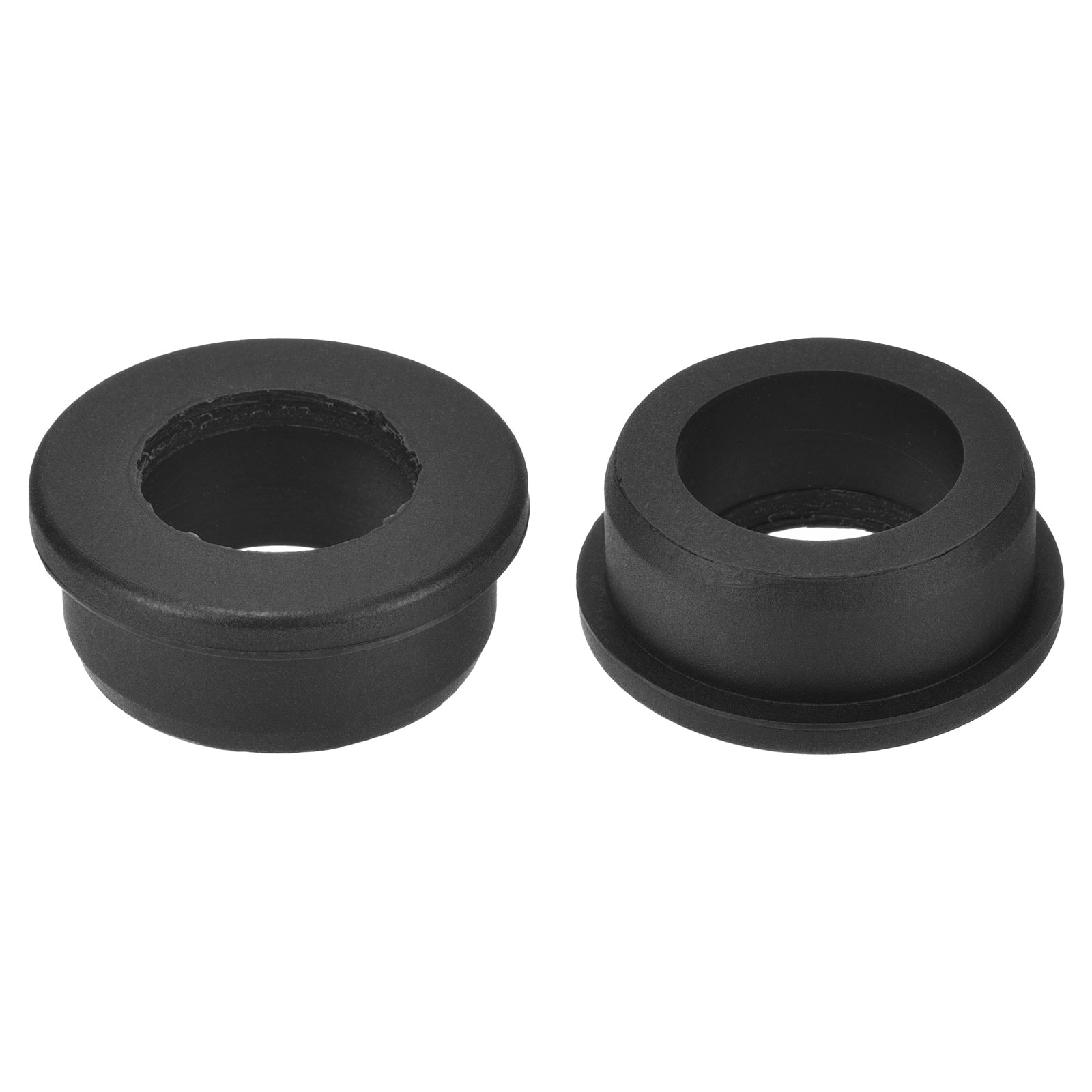 Unique Bargains 2pcs Rubber Grommets 1-1/4 Inch(32mm) Drill Hole 7/8 Inch(22mm) ID Hole Top Hat Grommet Black Silicone Rubber Hole Plug Gasket for Wiring Automotive #S26030600UX4271