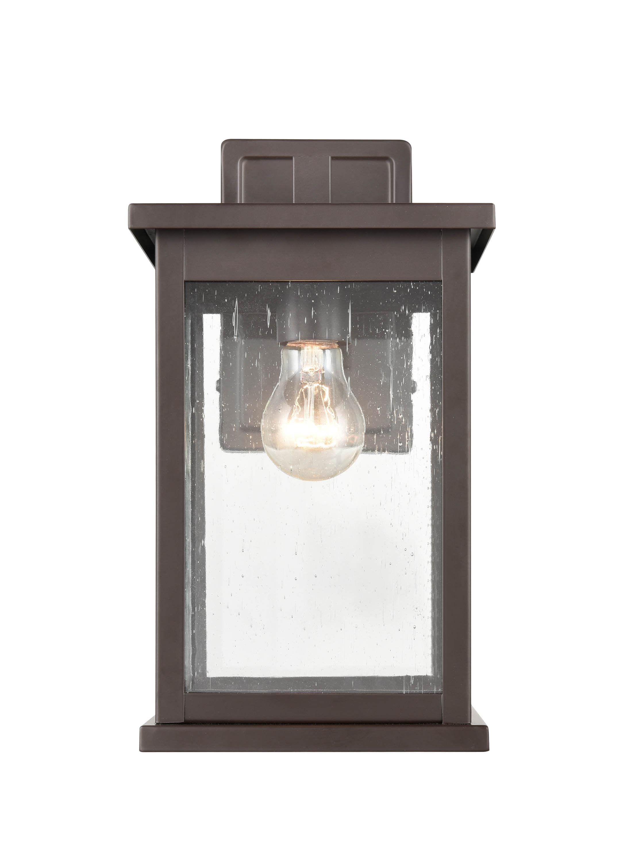 Millennium Lighting 4111-PBZ Bowton 1 -Light 13-in H Bronze Hardwired Dark Sky Outdoor Wall Light