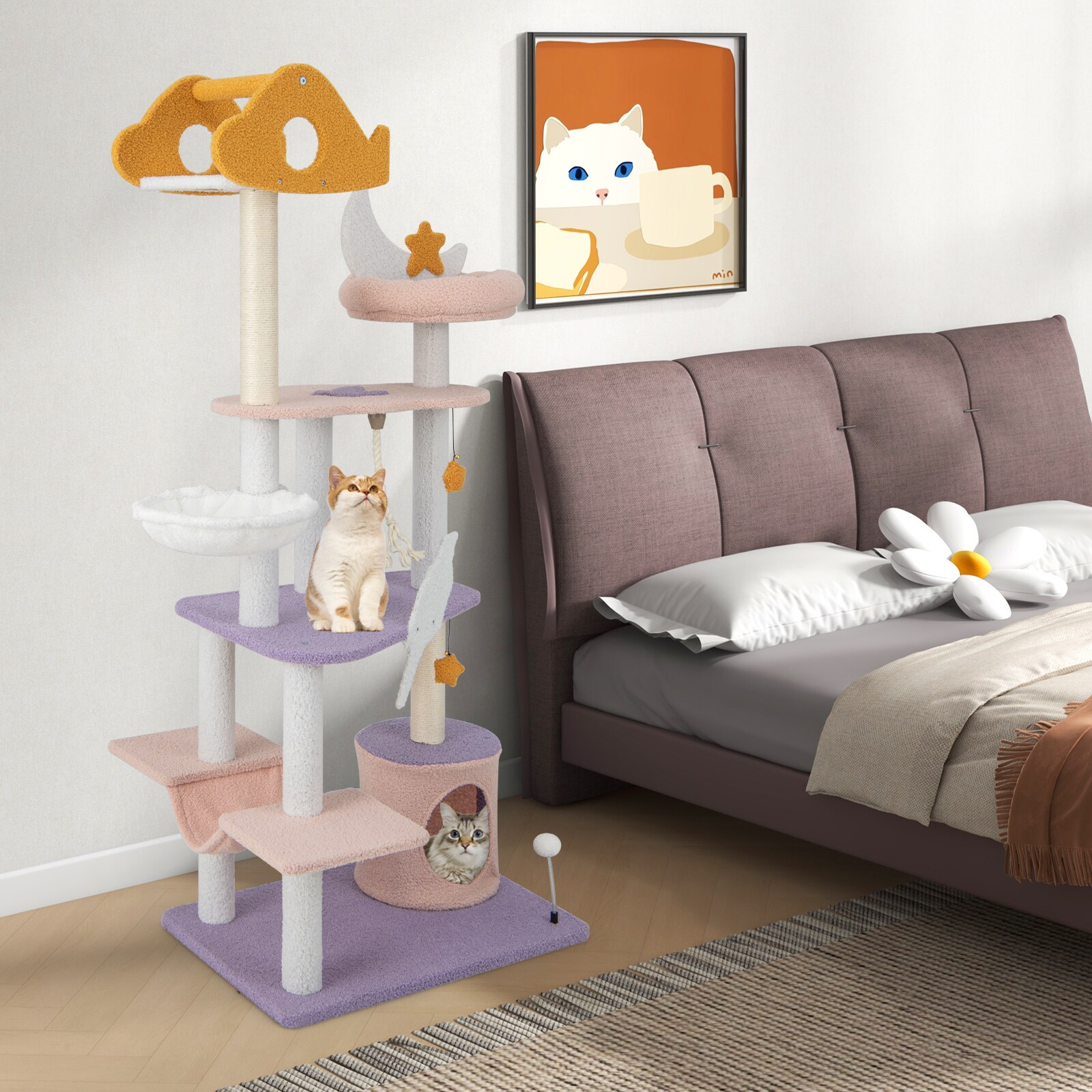 Slickblue D-CO-UP93101VP Cat-Trees - View #2