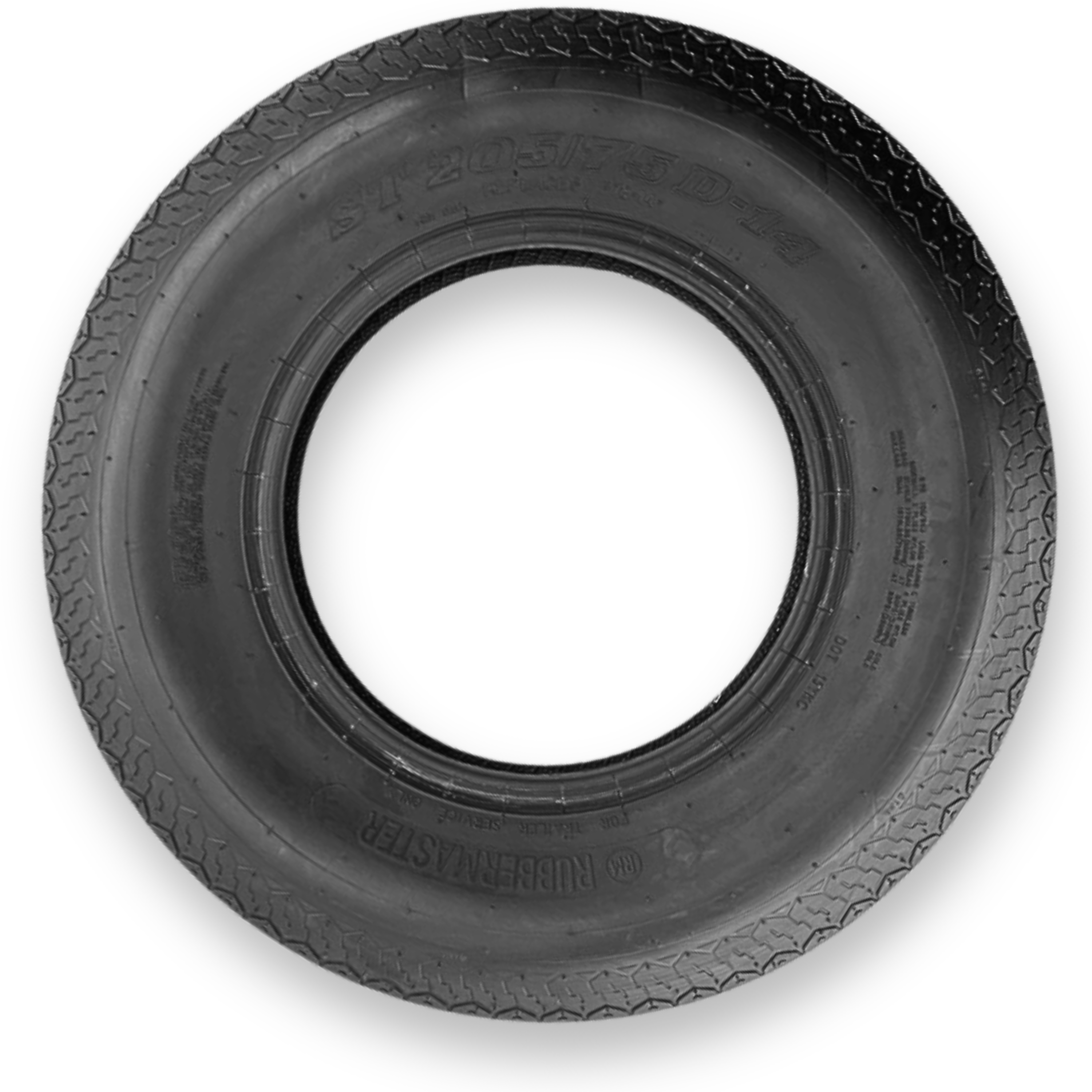 RubberMaster Rubbermaster F78-14 (st205/75d14) Highway Rib 6 Ply ...