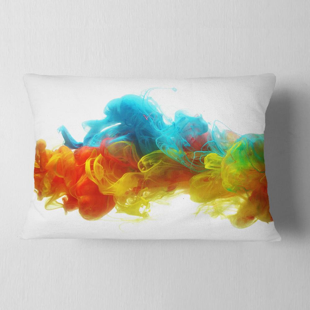 Designart CU6027-12-20 12-in x 20-in Yellow Indoor Decorative Pillow