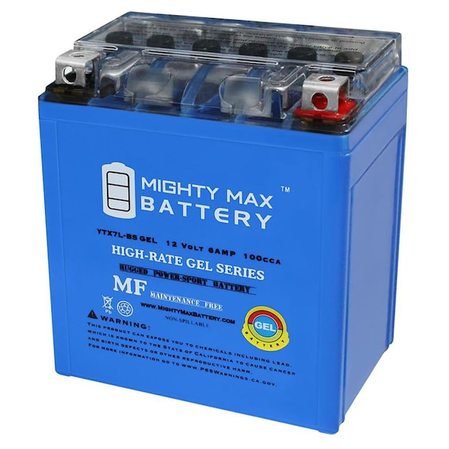 Mighty Max Battery 12v 6ah 100cca Atv