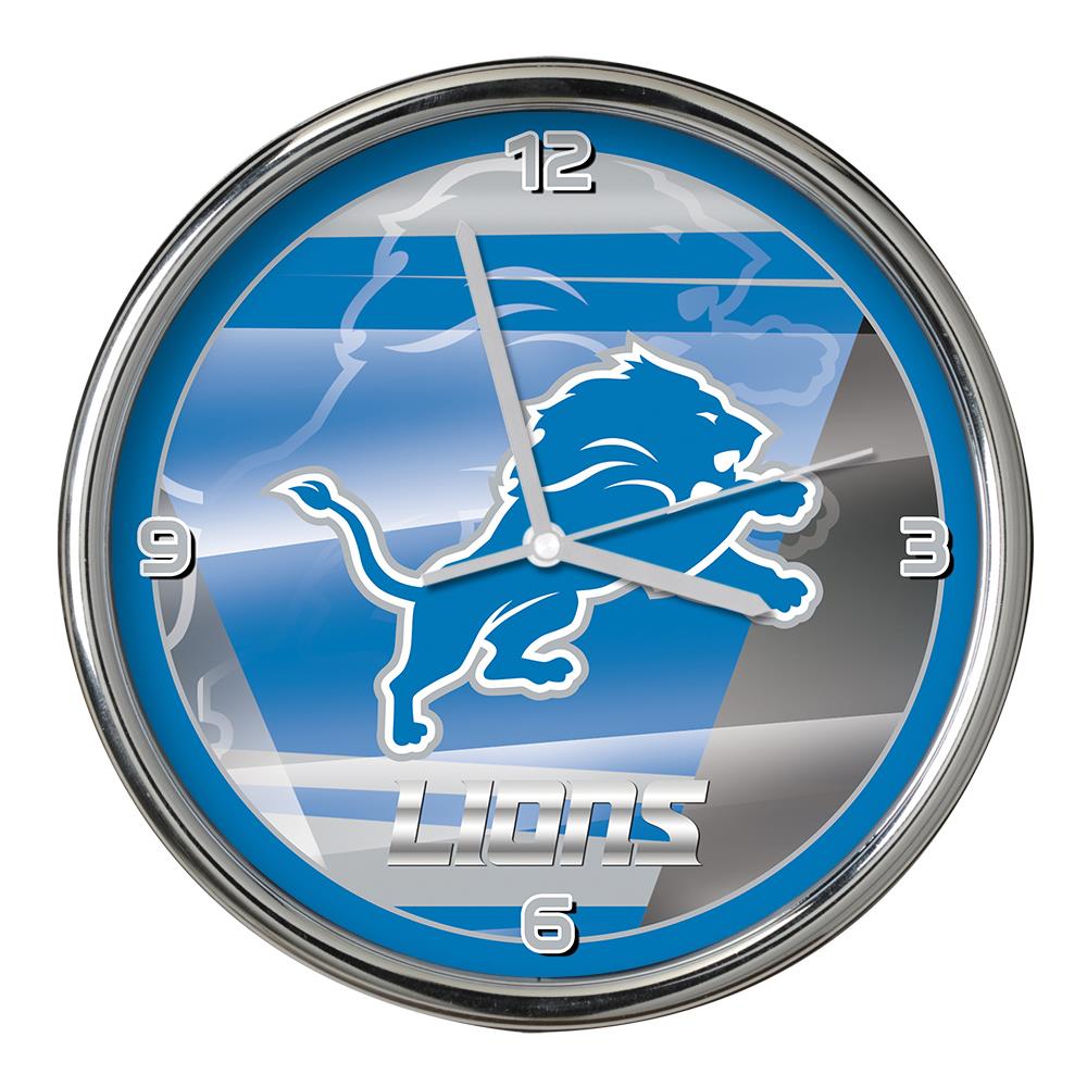 The Memory Company Detroit Lions NFL Analog Round Wall Classic at