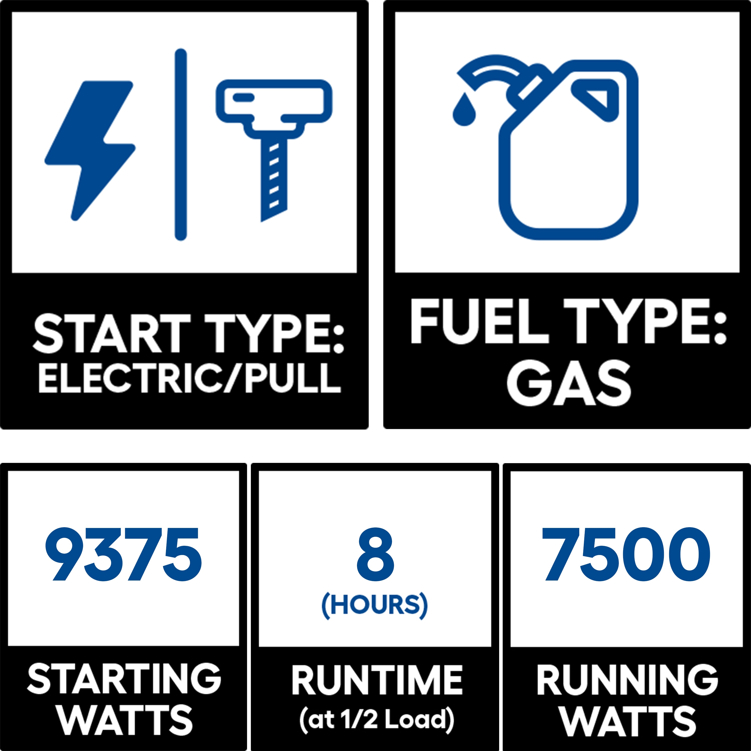 SIMPSON 70007 Portable-Generators - View #2