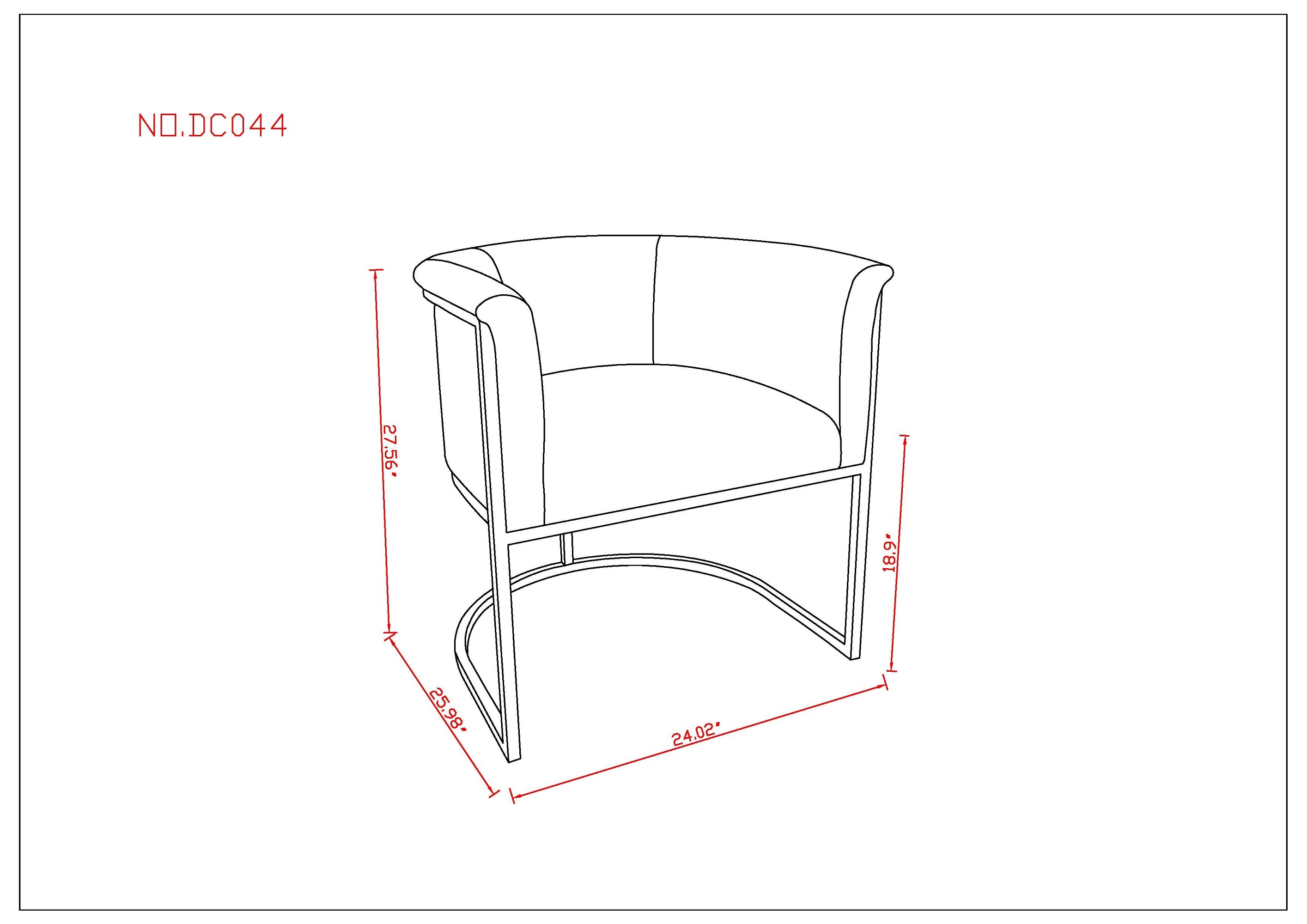 Manhattan Comfort DC044-BK Dining-Chairs - View #3
