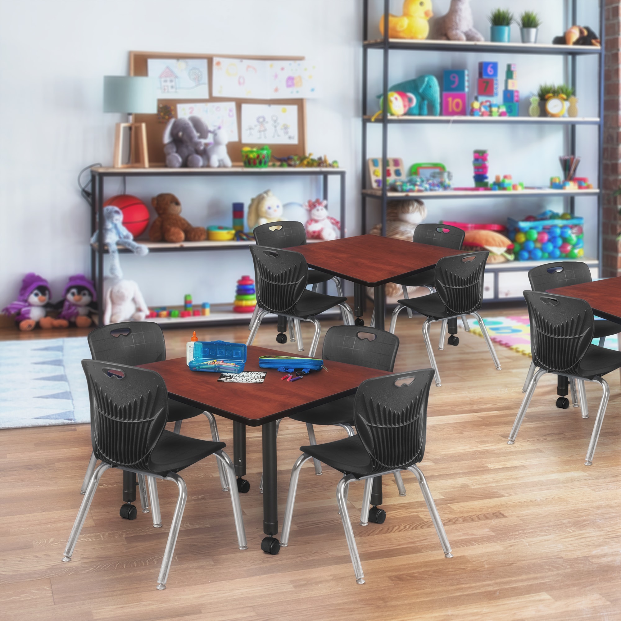 Regency TB4848CHAPCBK45BK Office-Tables - View #7