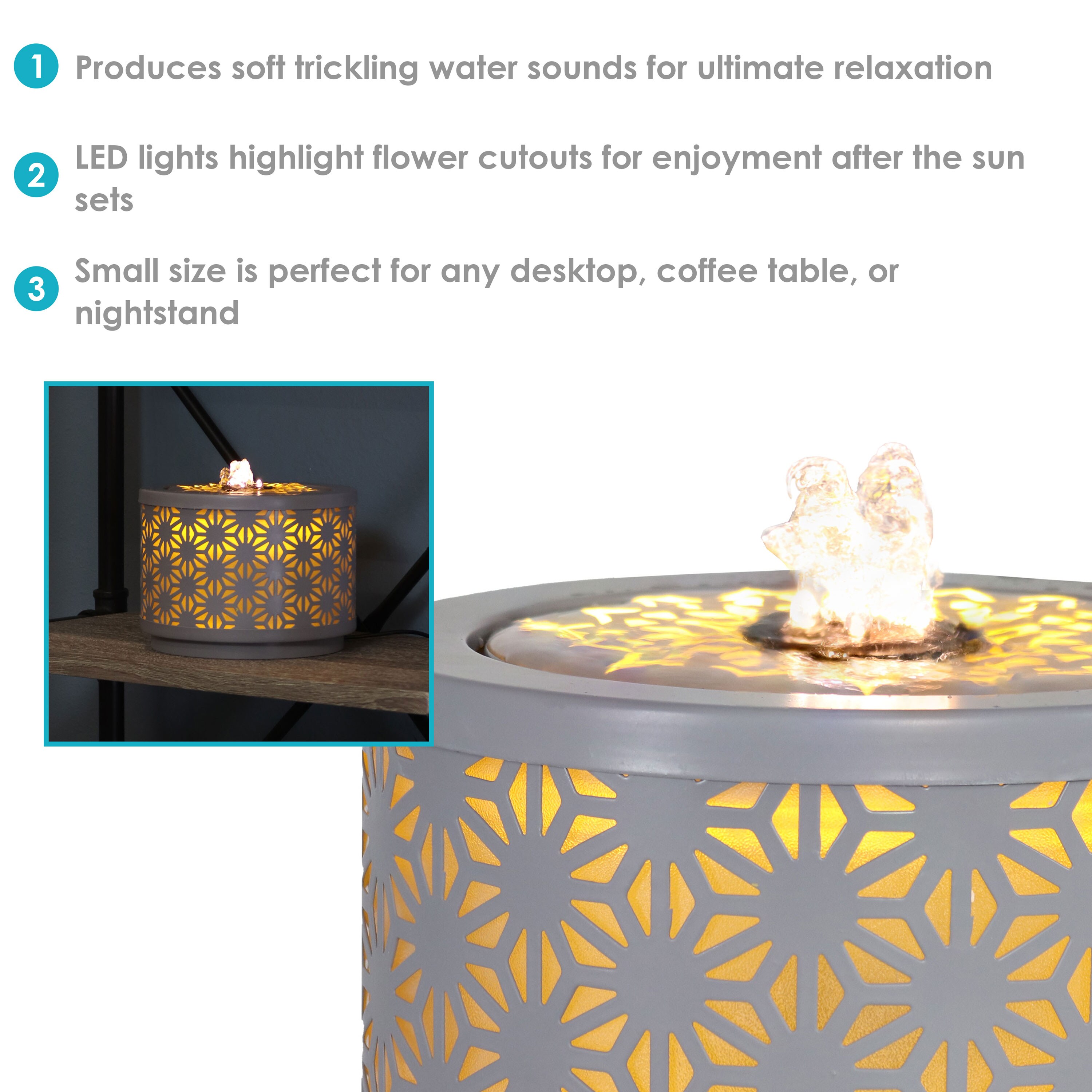 Sunnydaze Decor HDC-291 Indoor-Fountains - View #4