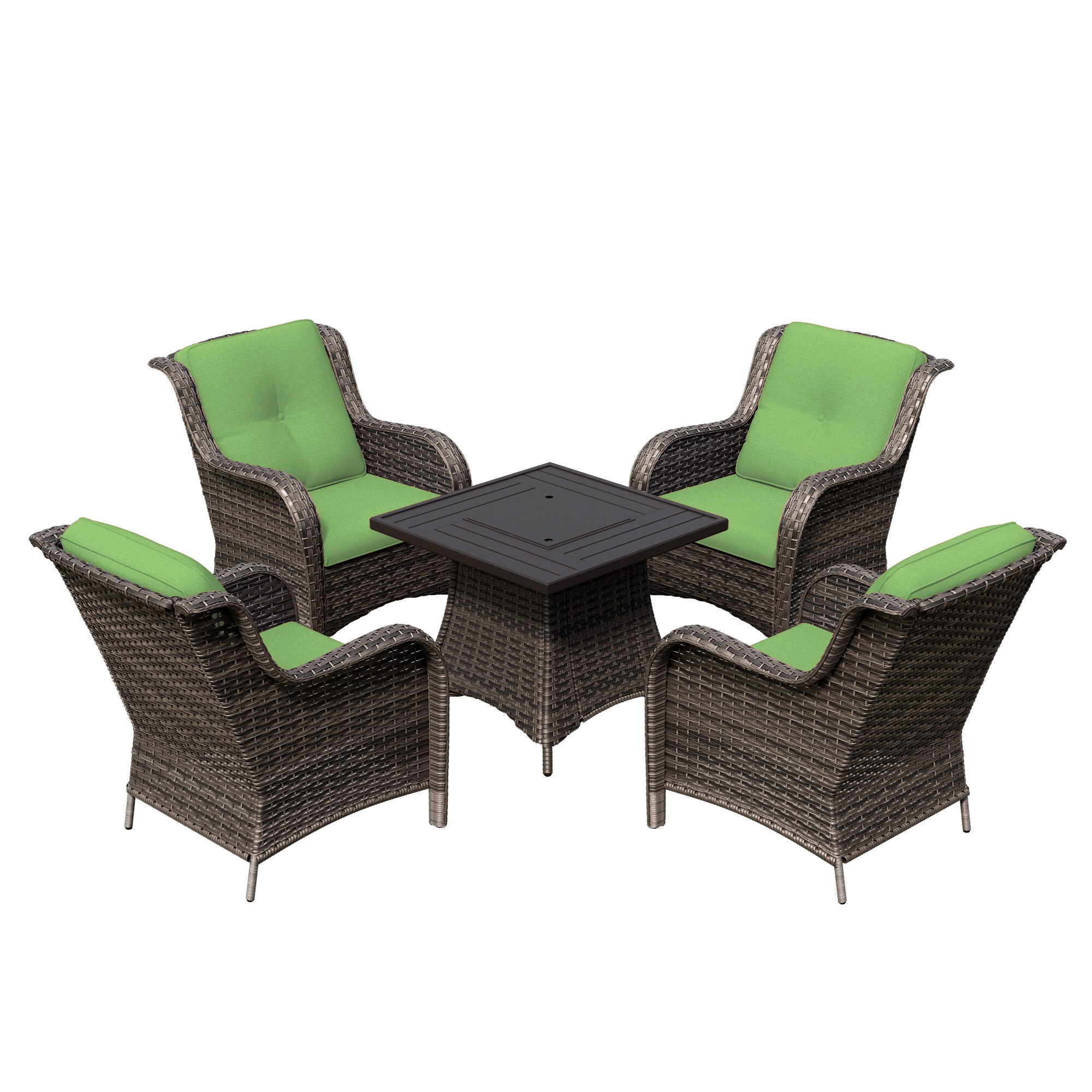Gardenbee 2M08Z11-GRN Patio-Conversation-Sets - View #7
