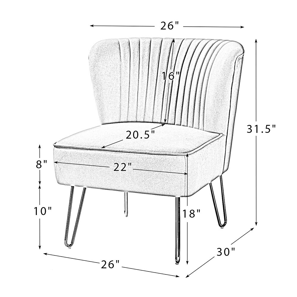 14 Karat Home CHM0120-TEAL chairs - View #8