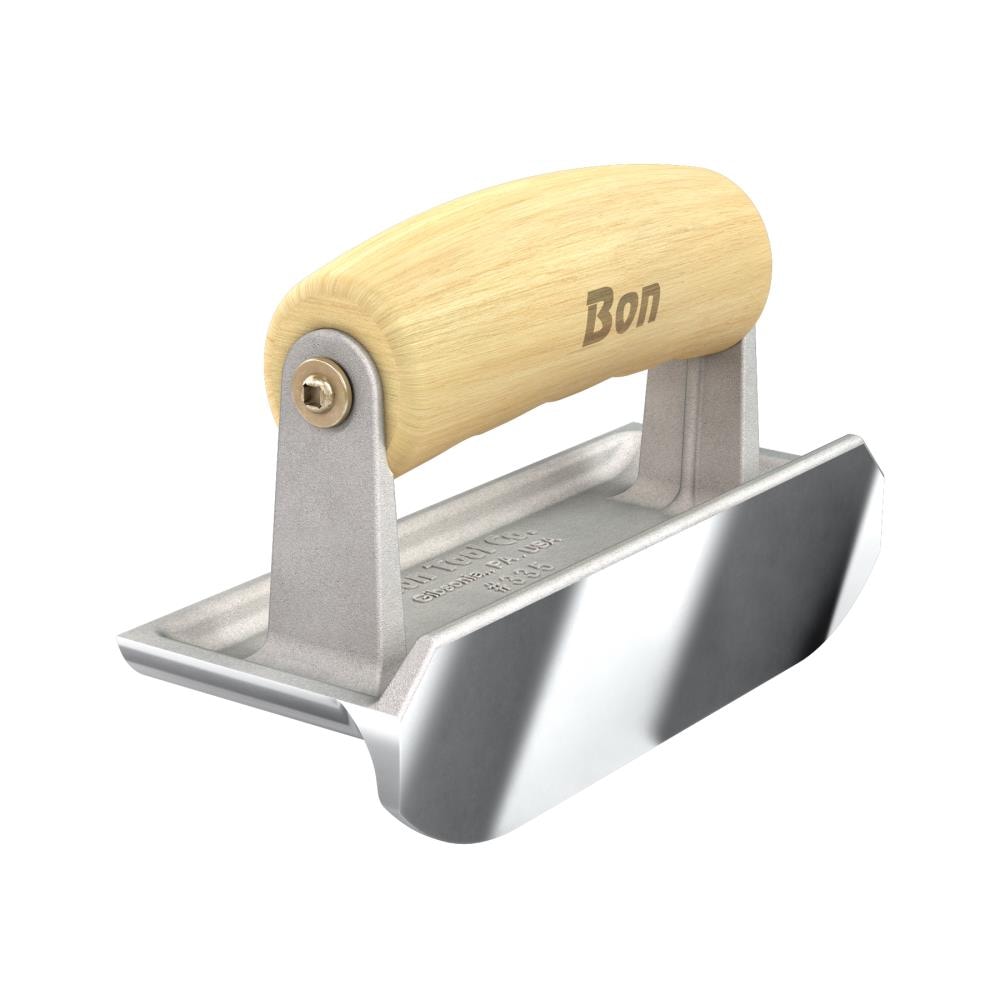 Bon Tool 89-335 6-in x 2.25-in Stainless Steel Concrete Edger with 0.25-in Radius