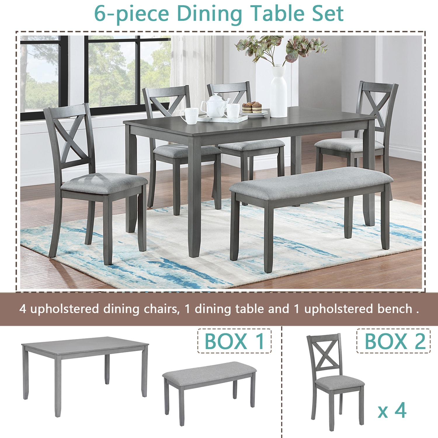 GZMR GZ-W1998DS04 Dining-Sets - View #3