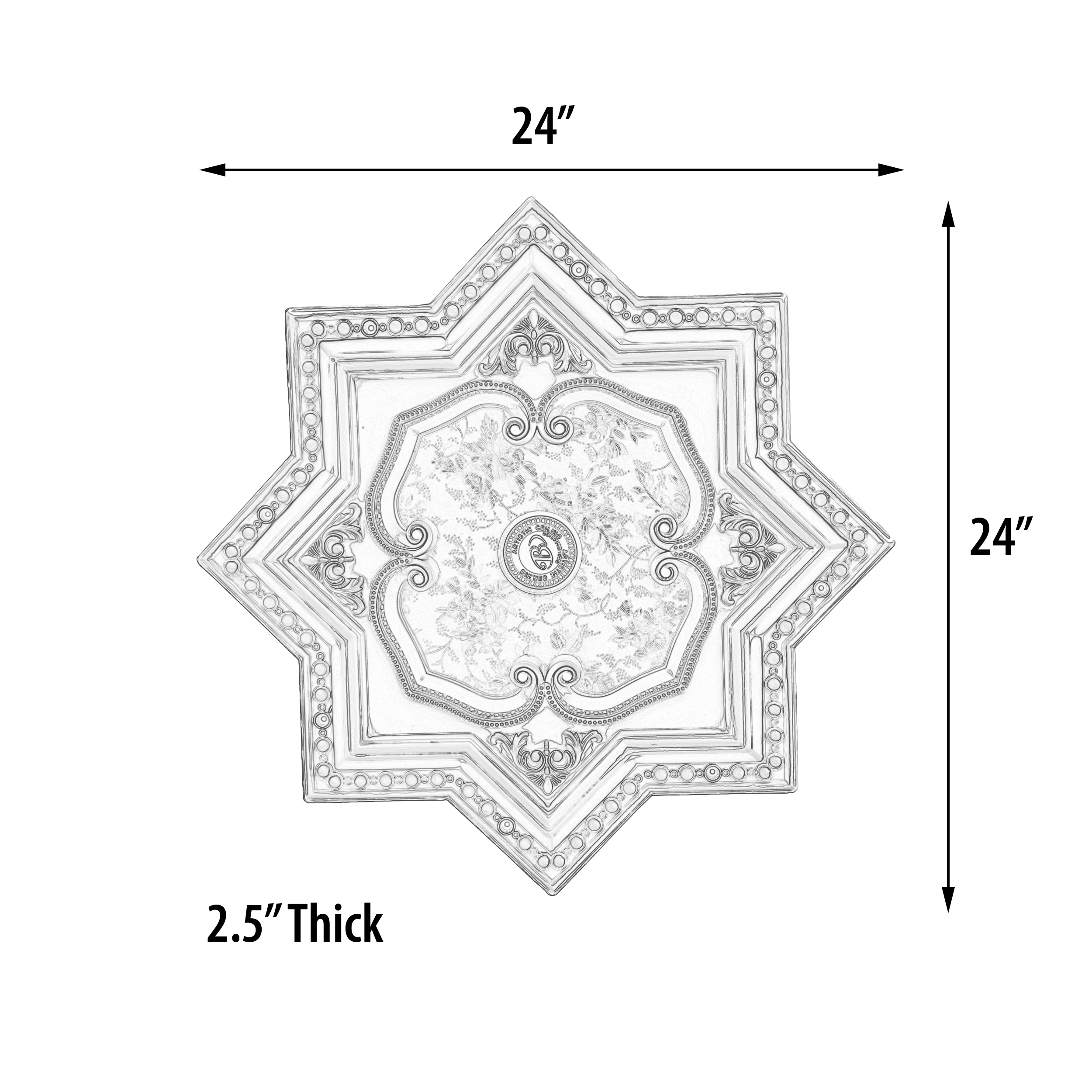 AFD HOME 12020500 Ceiling-Medallions - View #5