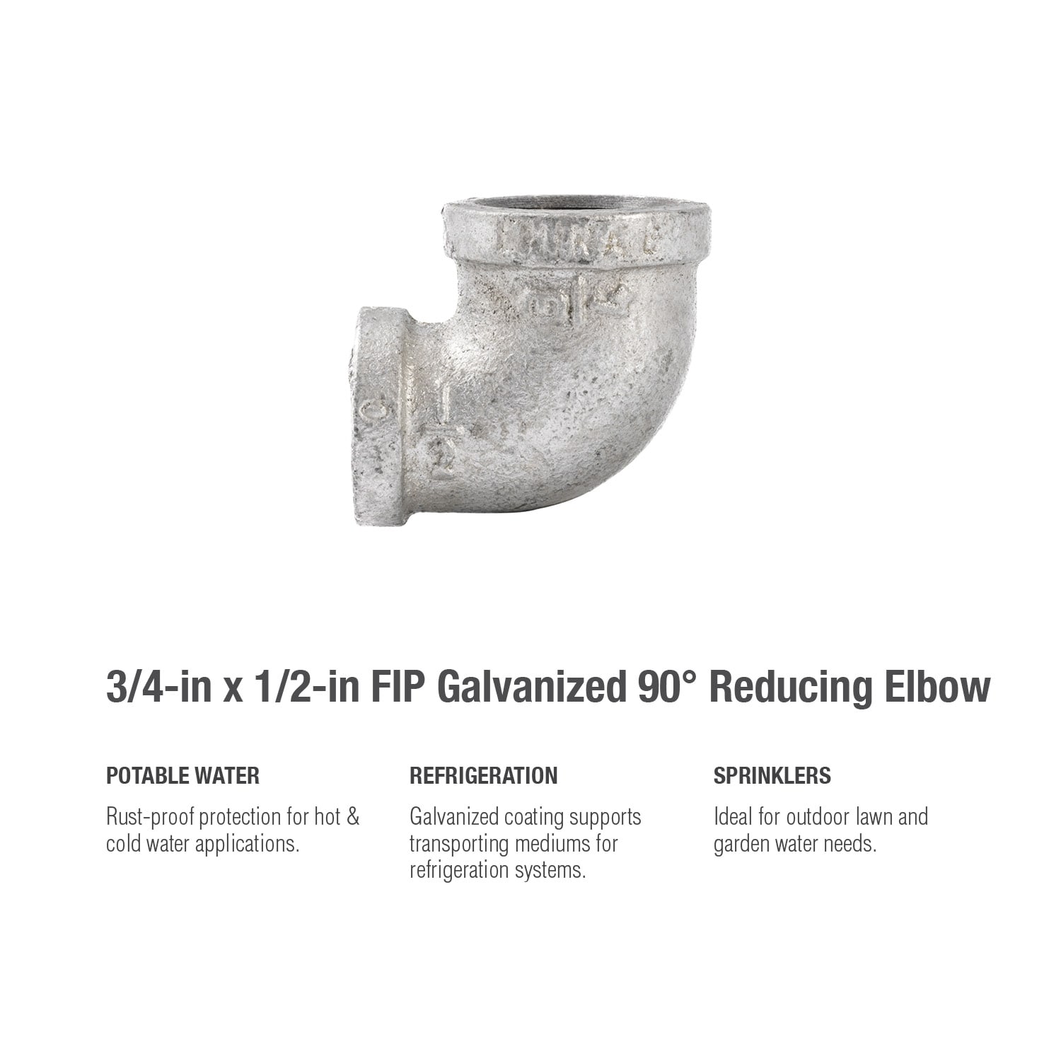 RELIABILT 61209 Galvanized-Fittings - View #5