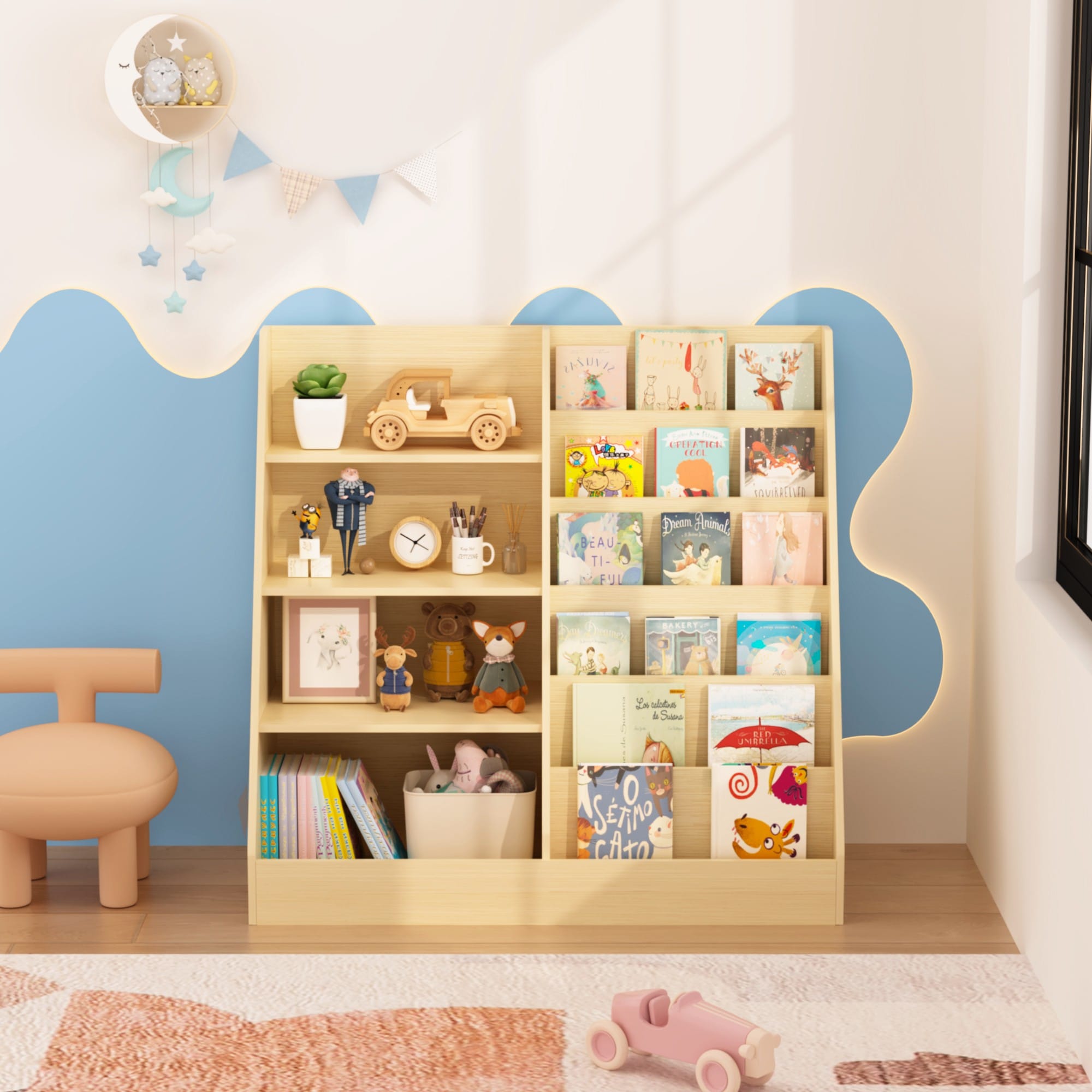 ToolCat LDSG-106-WS Kids-Bookcases - View #10