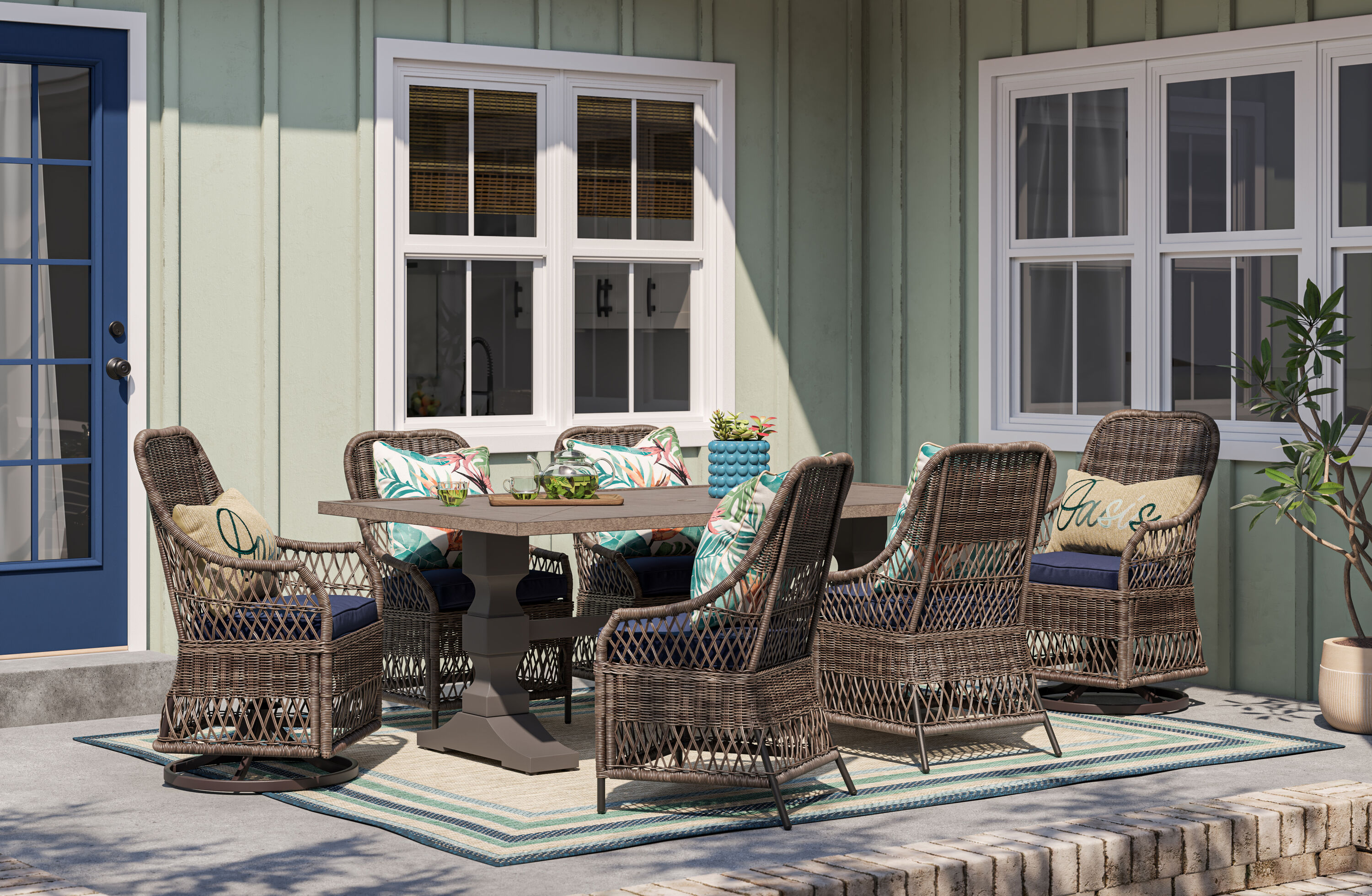 Lowes melrose deals patio furniture