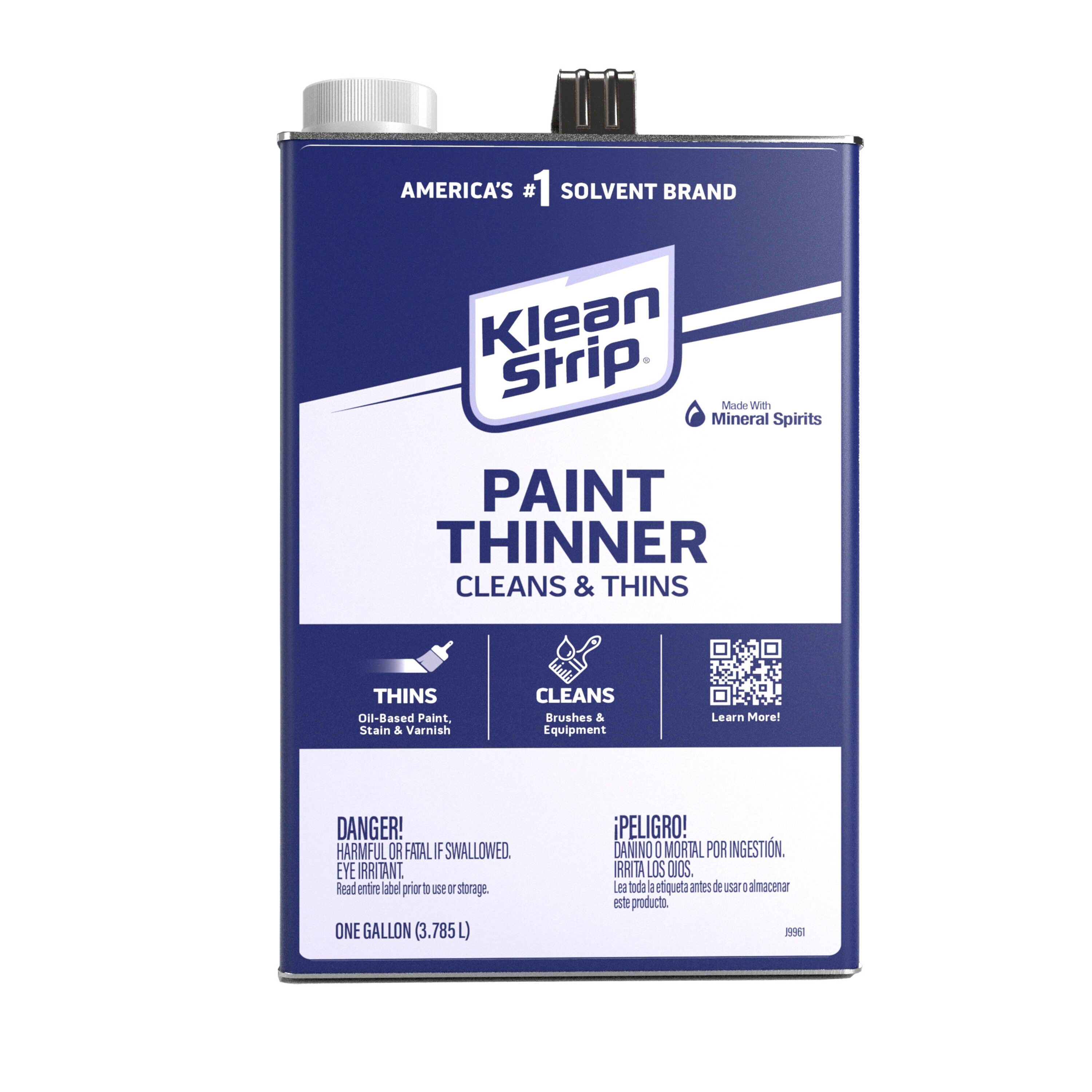~USA ONLY~~ Gemini Thinner - Odorless Paint Thinner & Brush Cleaner 8 oz. -  #5811