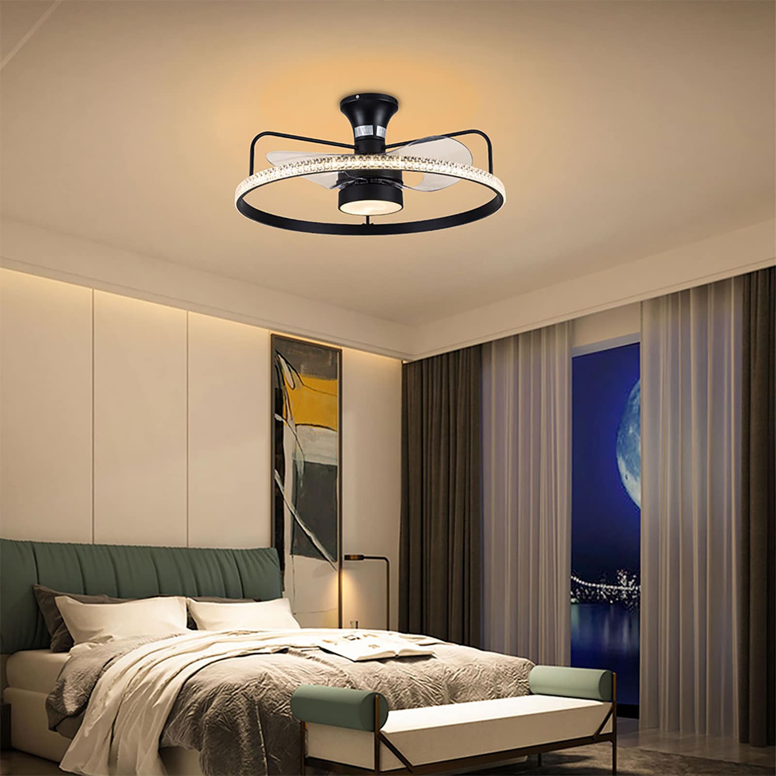 Oukaning HG-HCXLST-6393-US Ceiling-Fans - View #2