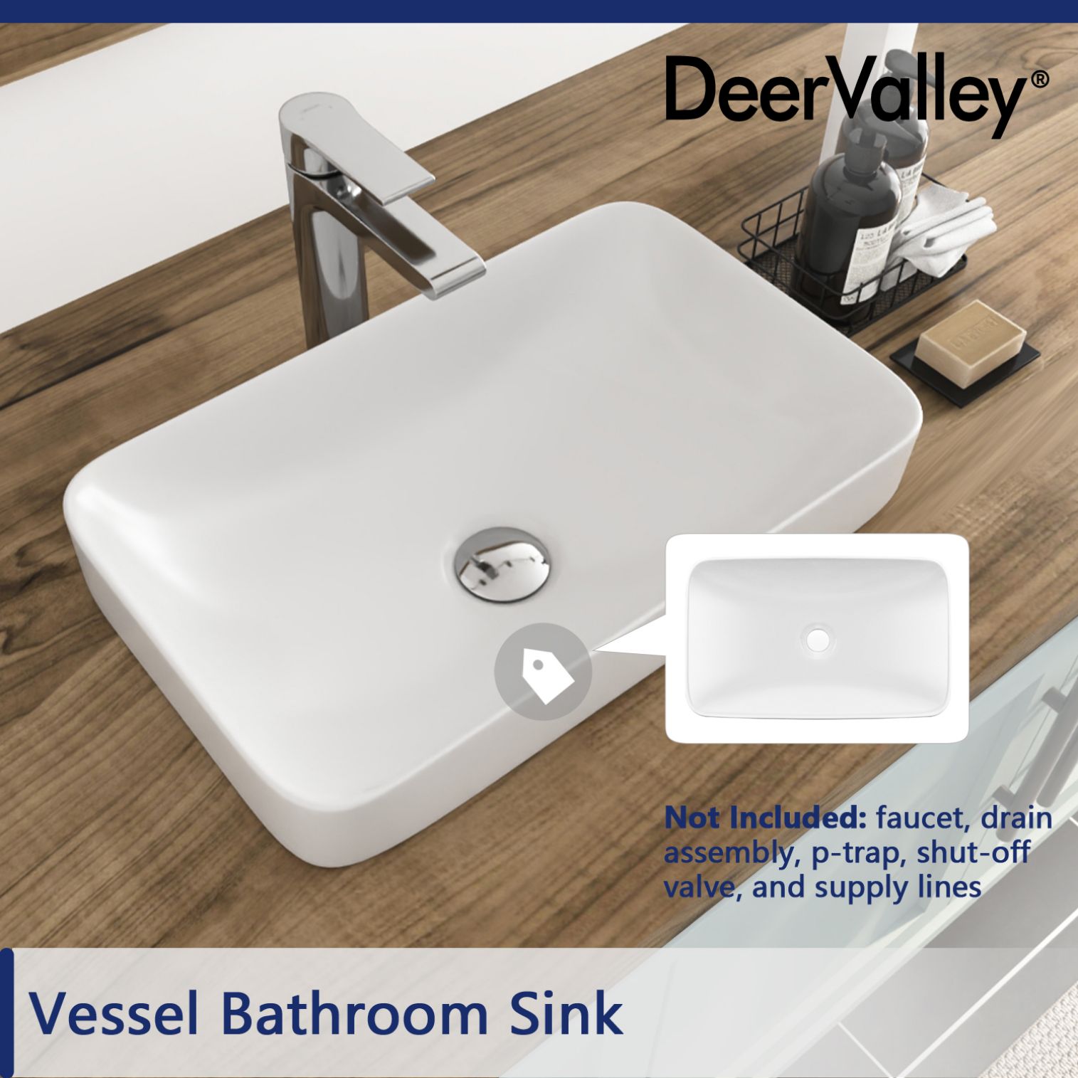 DeerValley DV-1V0047 Bath-Sink - View #8