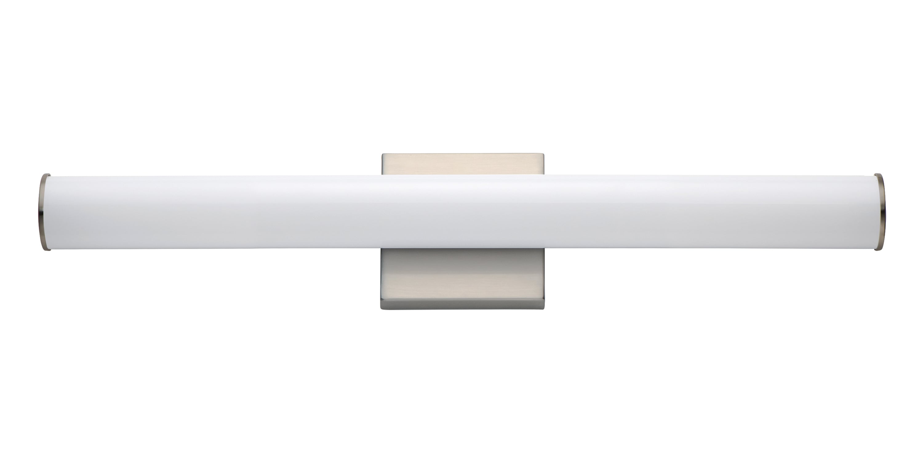 Maxim Lighting 52102SN Rail 24-in 1 -Light Satin Nickel Integrated LED Modern/contemporary Vanity light bar