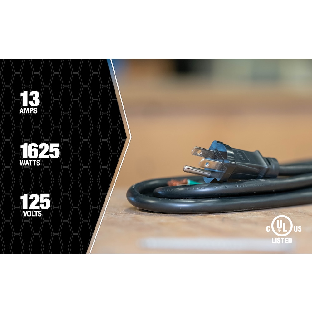 Southwire 6-ft 2-Prong Black Universal Appliance Power Cord in the