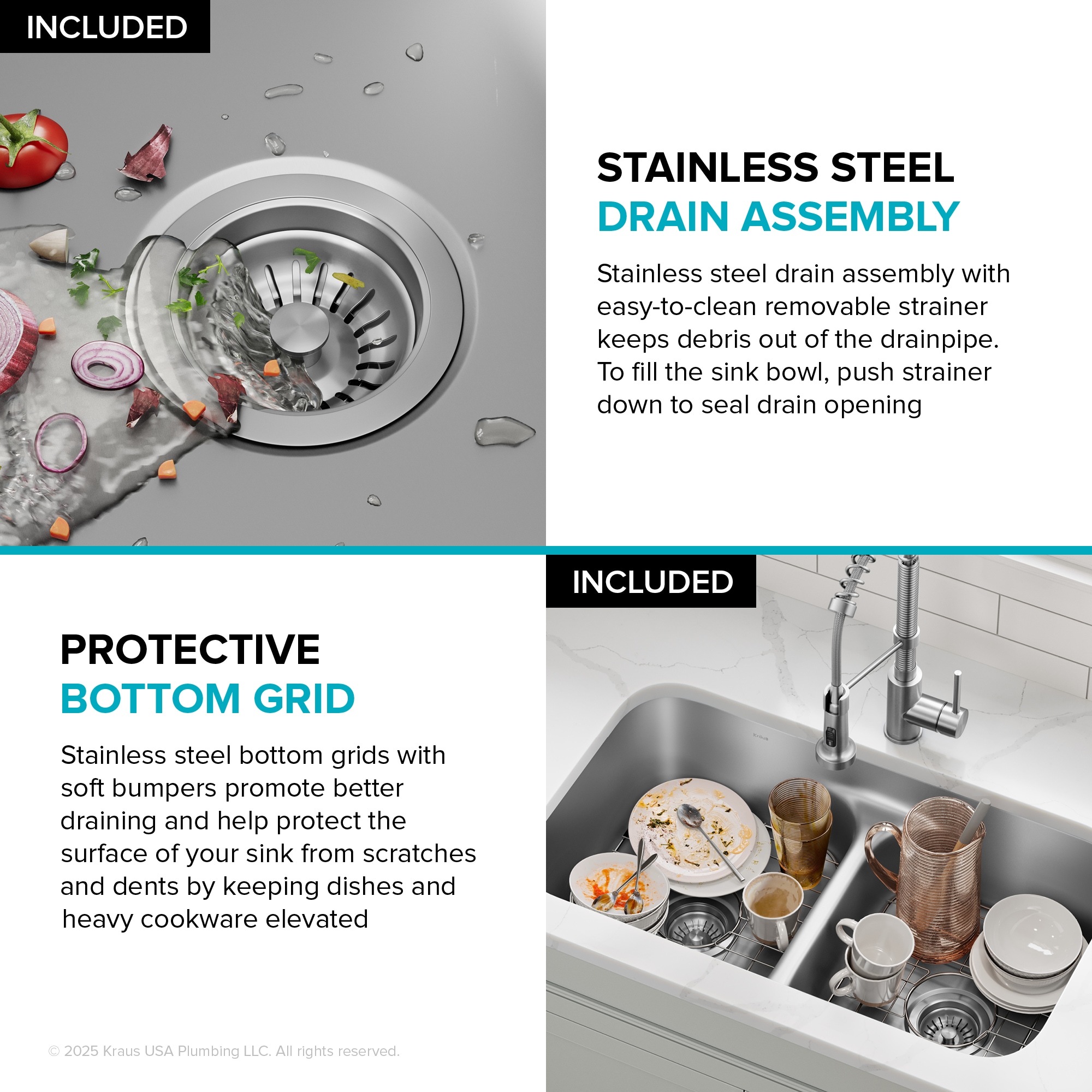 Kraus KCA-1200 Kitchen-Sinks - View #18